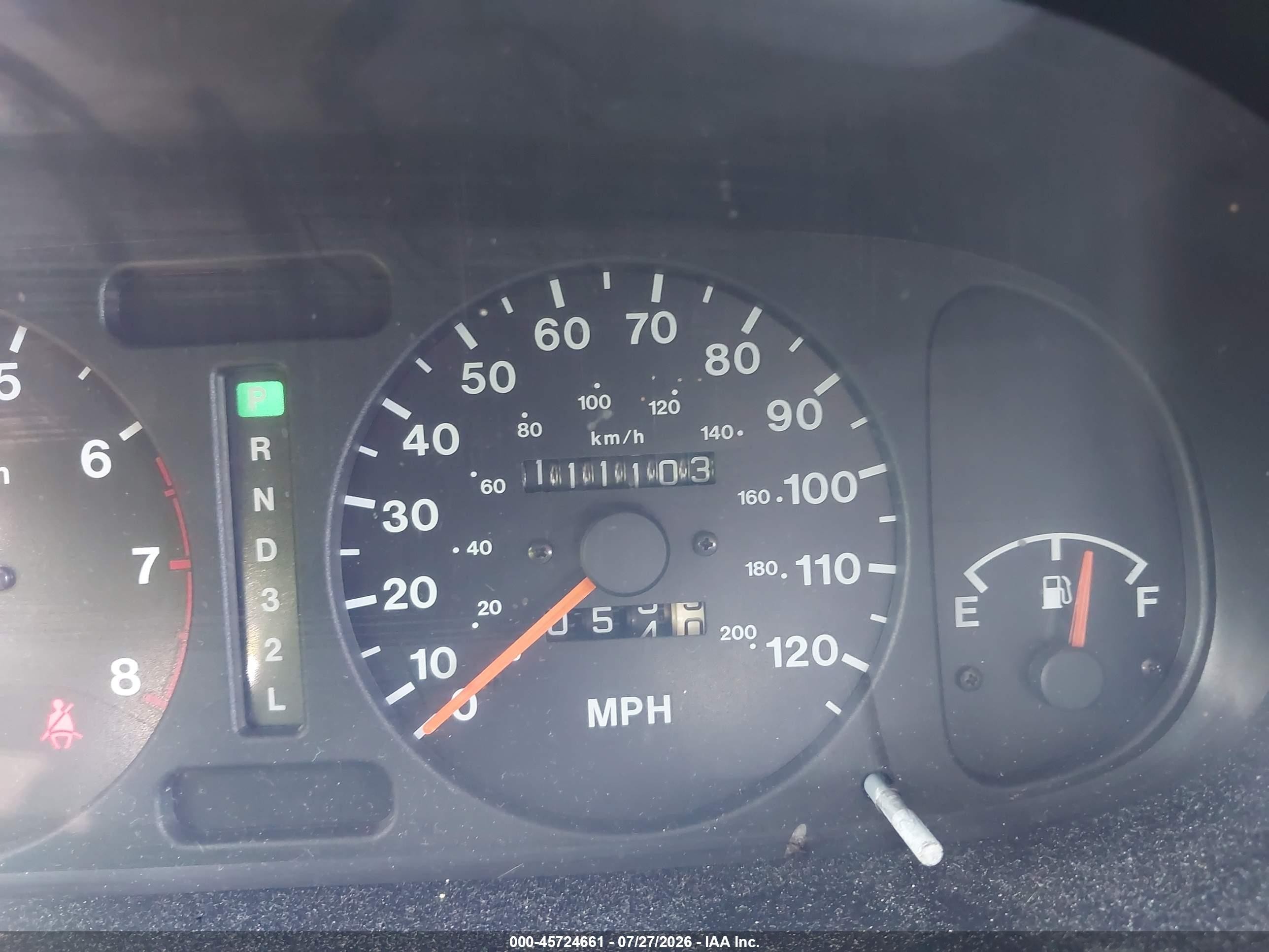 1998 Honda Passport Ex/lx Green vin: 4S6CM58W0W4423155