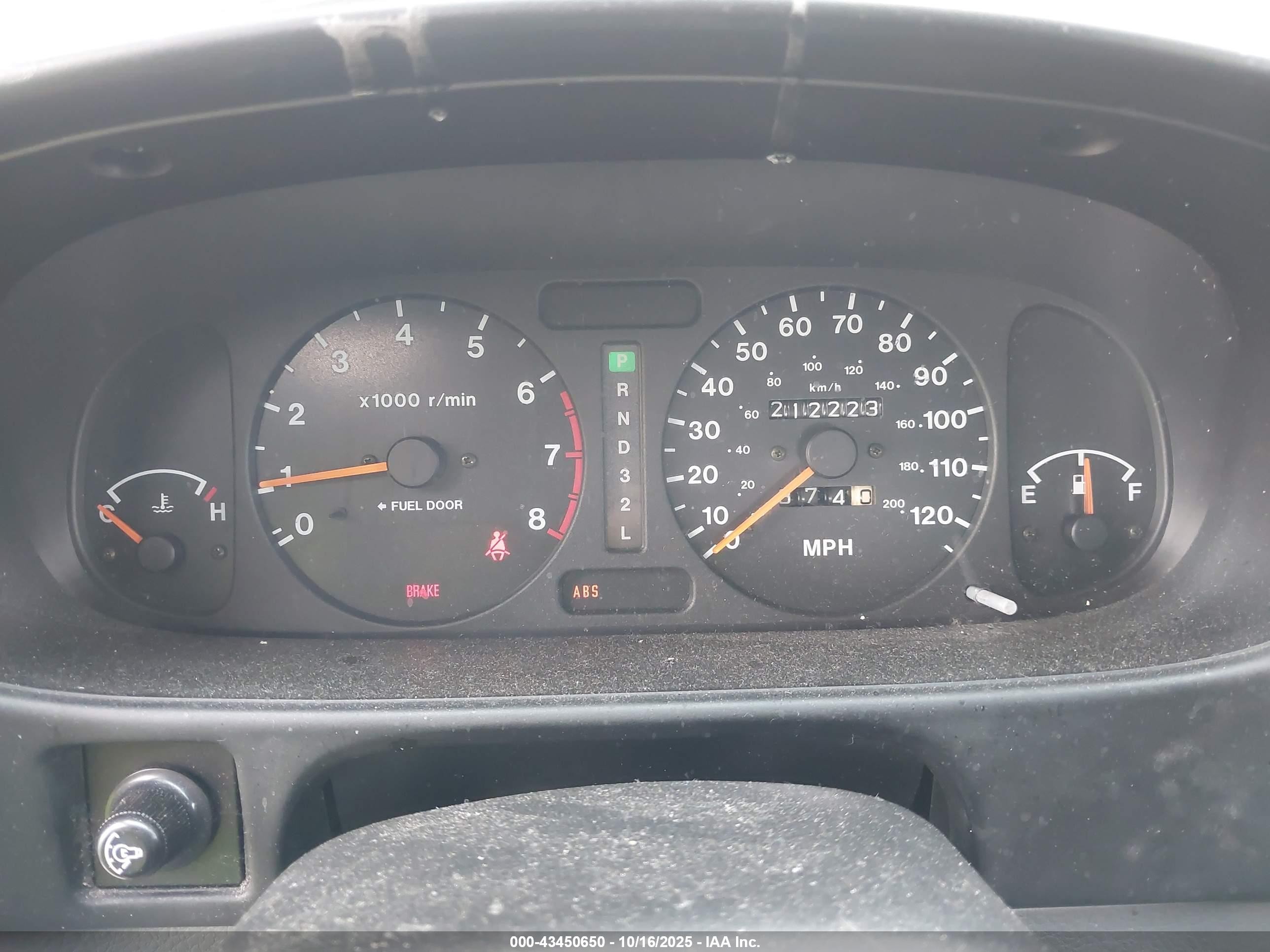 1998 Honda Passport Ex/lx Black vin: 4S6CM58W1W4405344