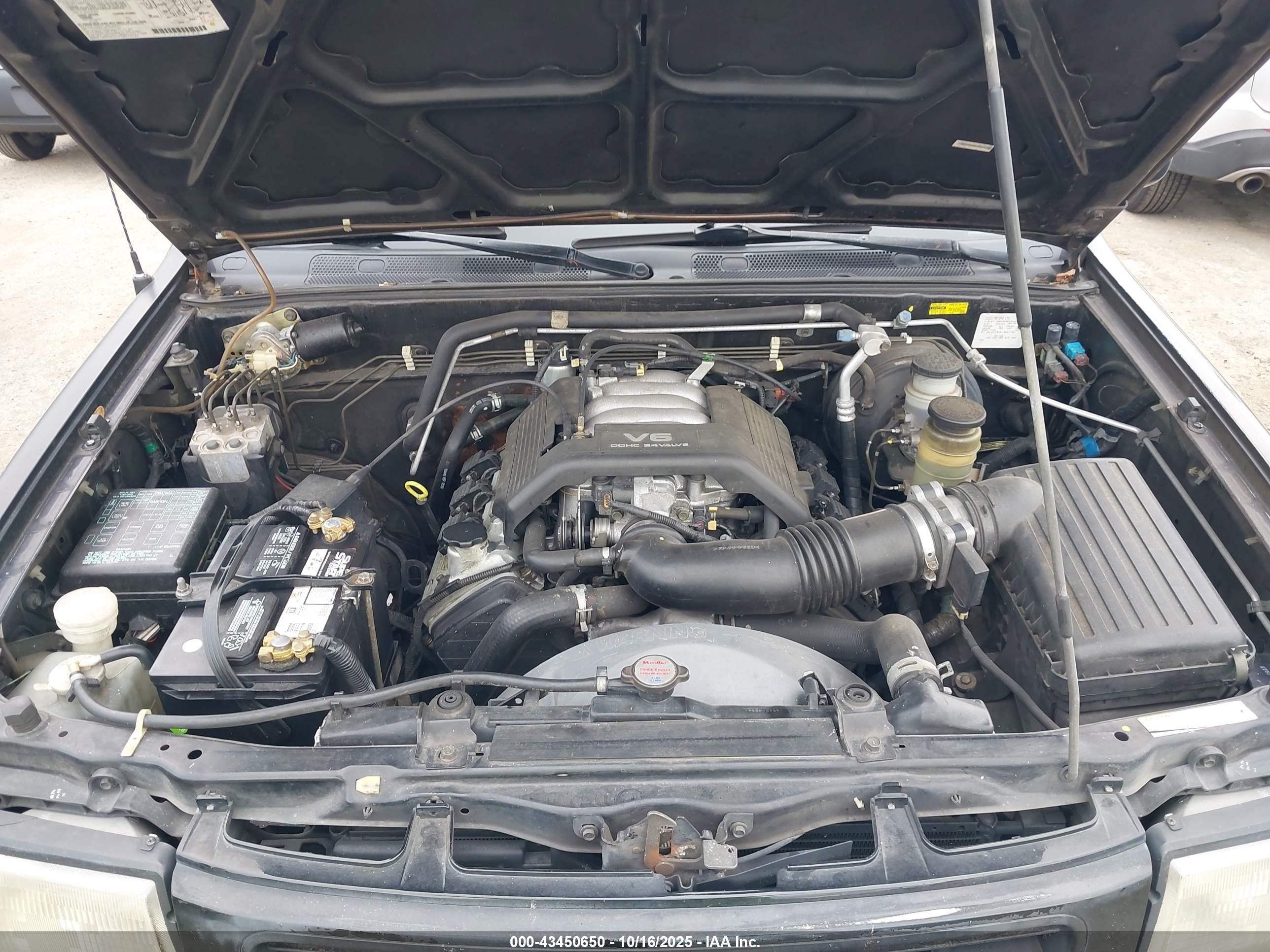 1998 Honda Passport Ex/lx Black vin: 4S6CM58W1W4405344
