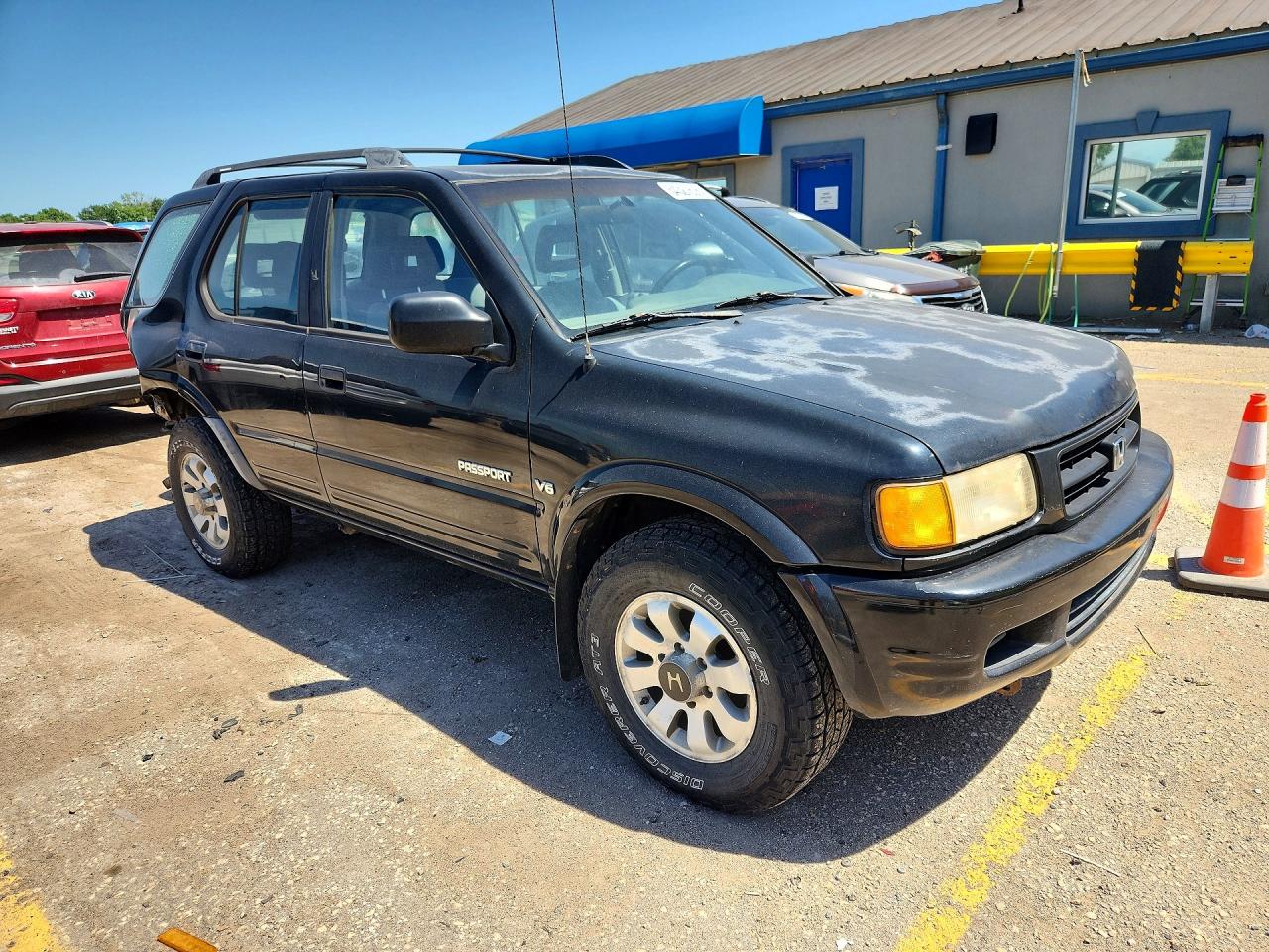 1999 Honda Passport Ex Черный vin: 4S6CM58W1X4410657