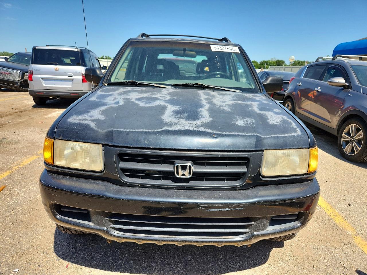 1999 Honda Passport Ex Черный vin: 4S6CM58W1X4410657