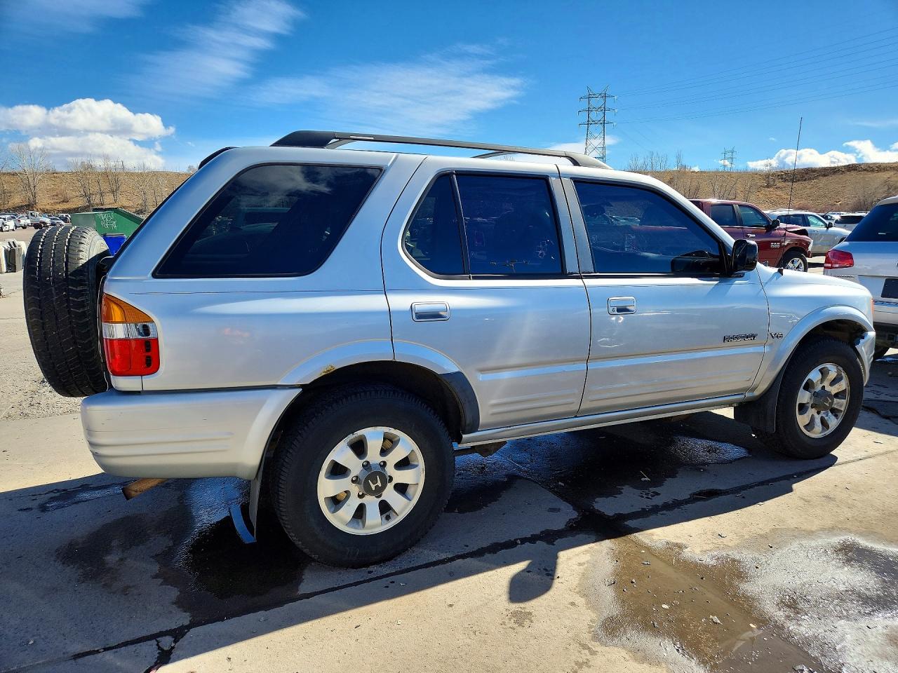 1999 Honda Passport Ex Silver vin: 4S6CM58W1X4424168