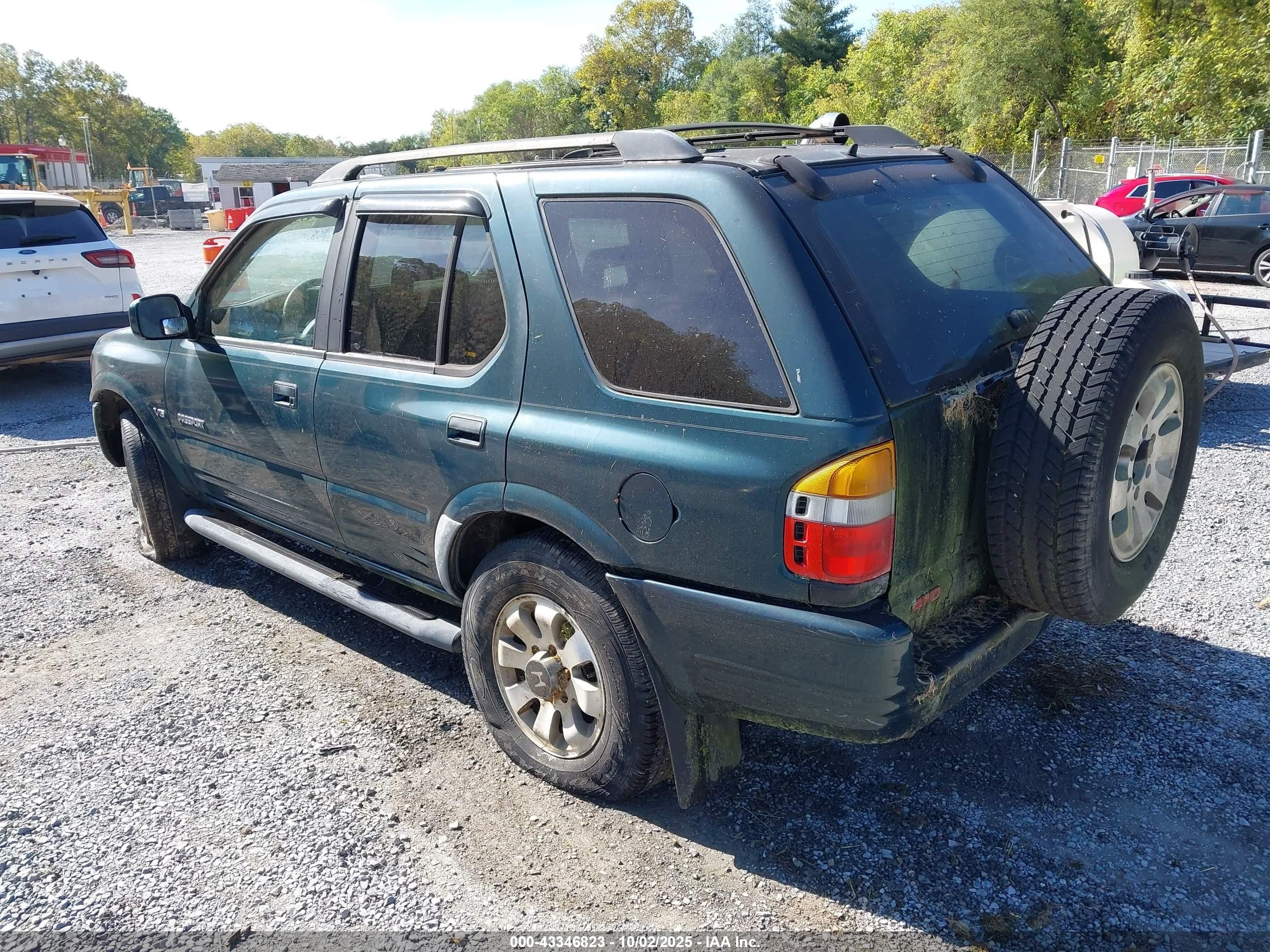 1998 Honda Passport Ex/lx Green vin: 4S6CM58W2W4404123