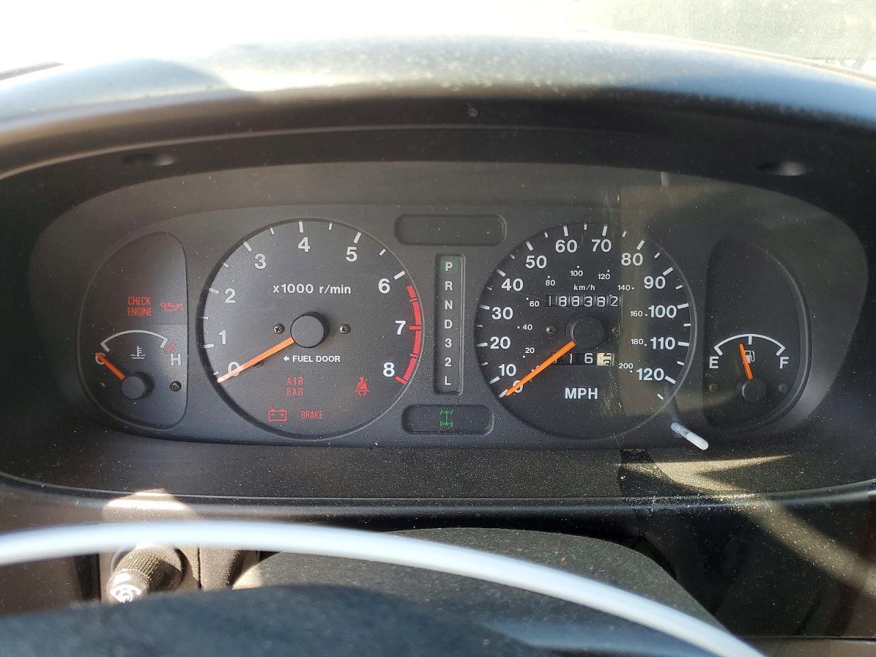 1999 Honda Passport Ex Black vin: 4S6CM58W2X4419951