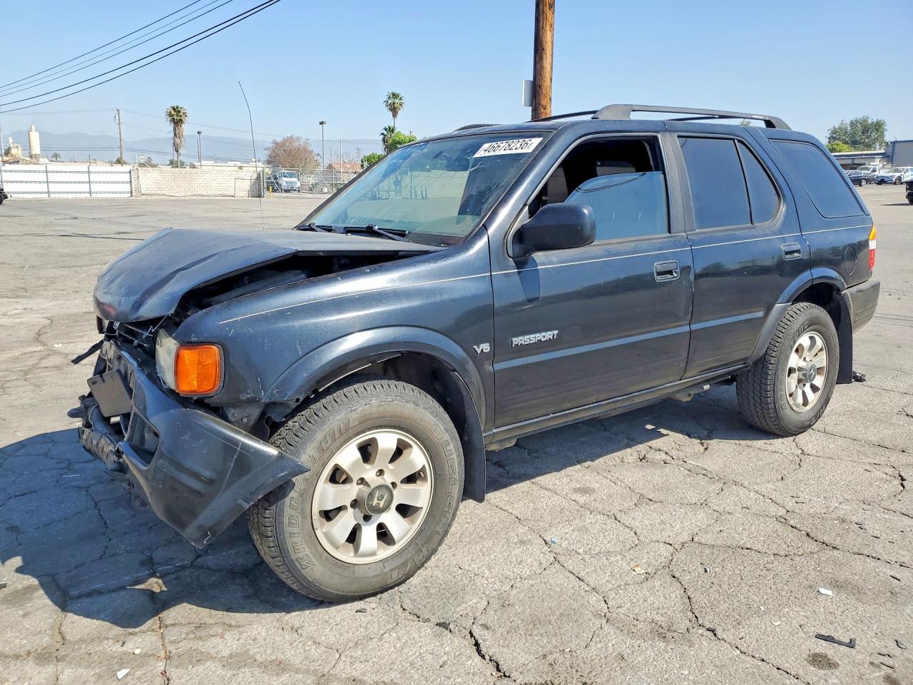 1999 Honda Passport Ex Черный vin: 4S6CM58W2X4419951