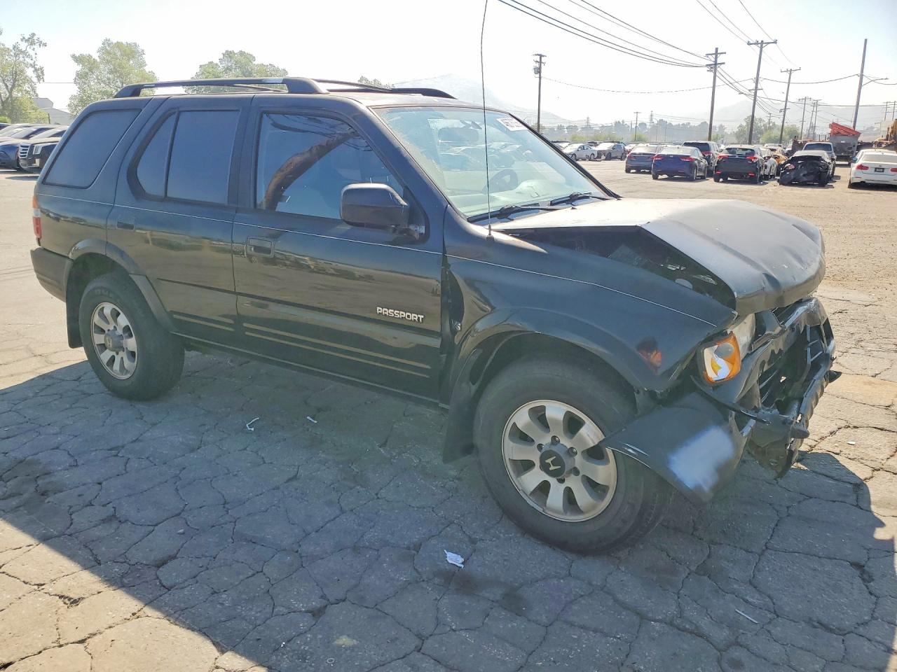 1999 Honda Passport Ex Black vin: 4S6CM58W2X4419951
