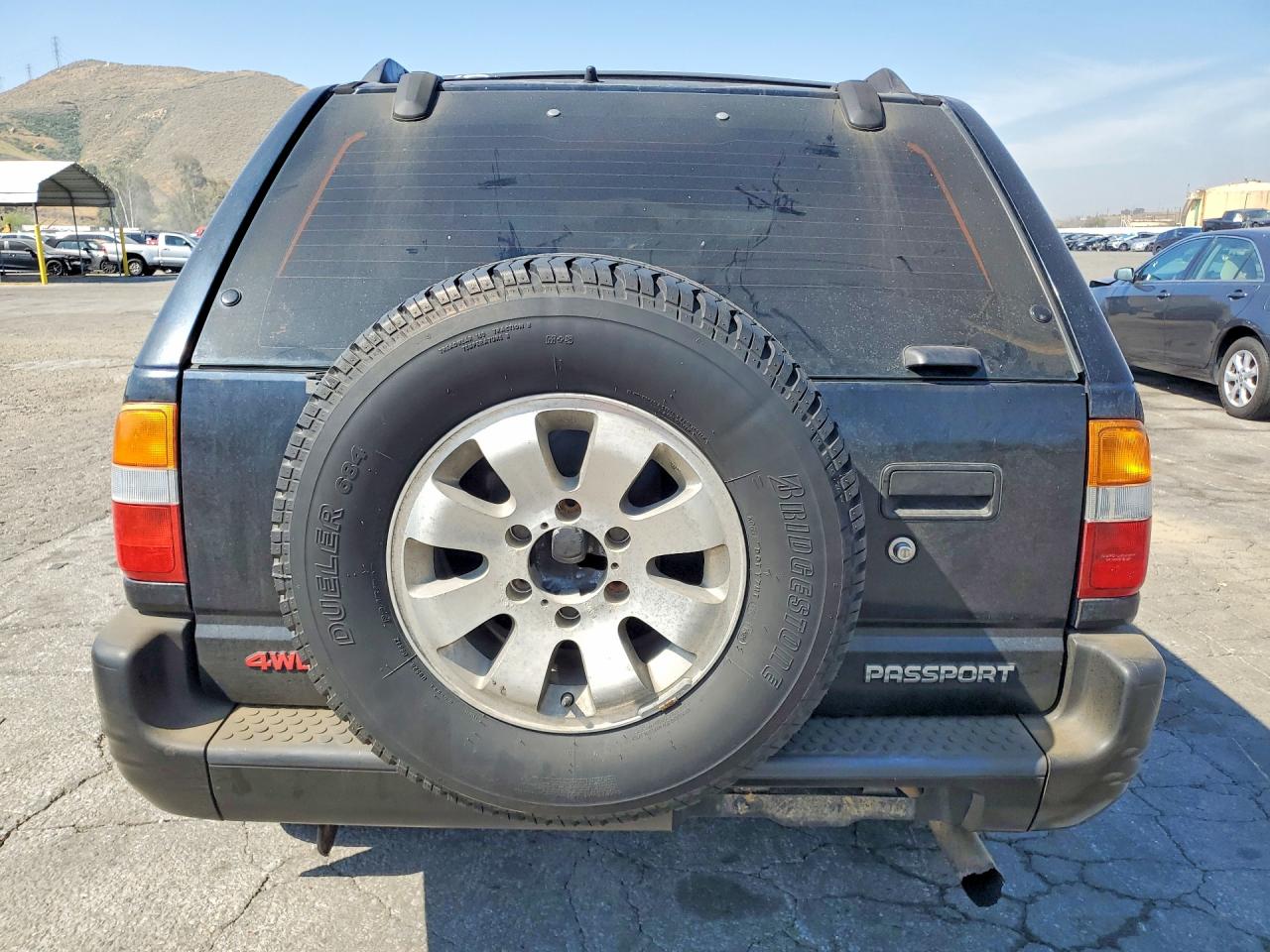 1999 Honda Passport Ex Black vin: 4S6CM58W2X4419951