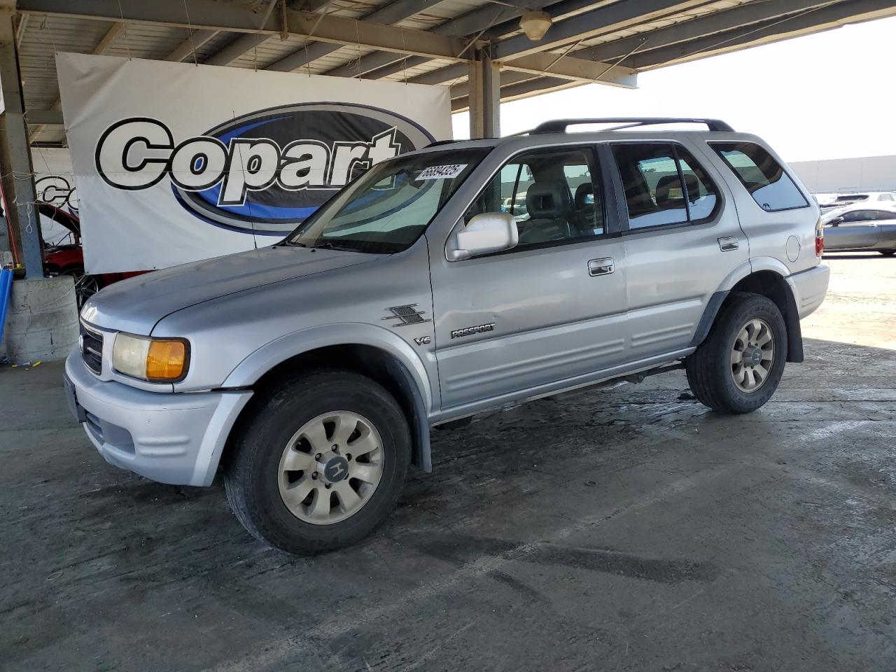 1998 Honda Passport Ex Silver vin: 4S6CM58W3W4408746