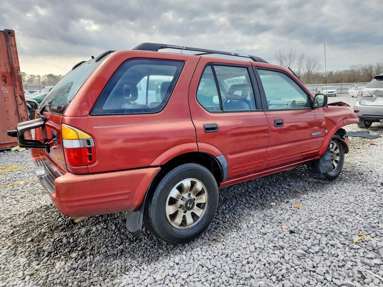 1999 Honda Passport Ex Burgundy vin: 4S6CM58W4X4413052