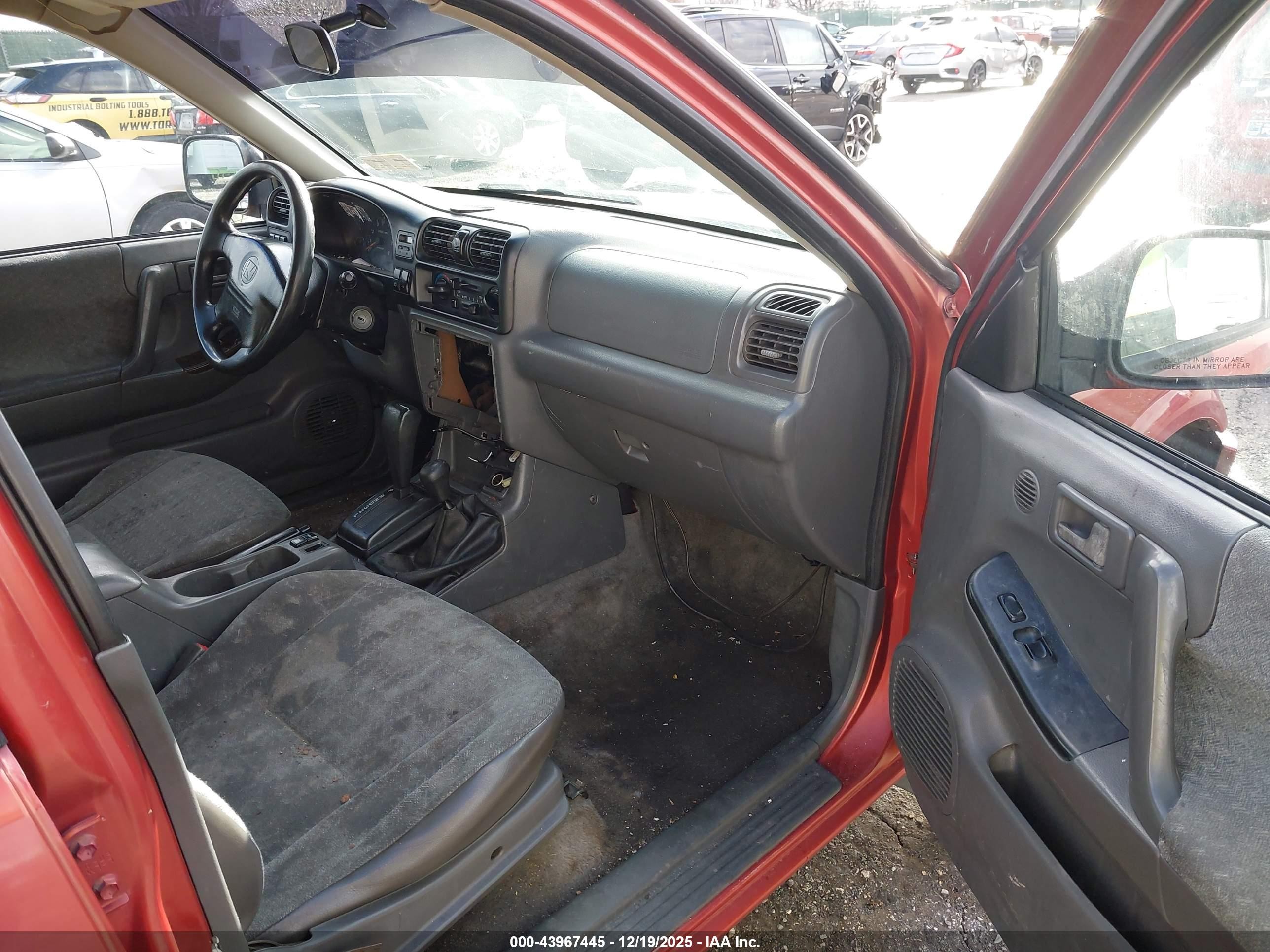 1999 Honda Passport Ex/lx Red vin: 4S6CM58W4X4418235