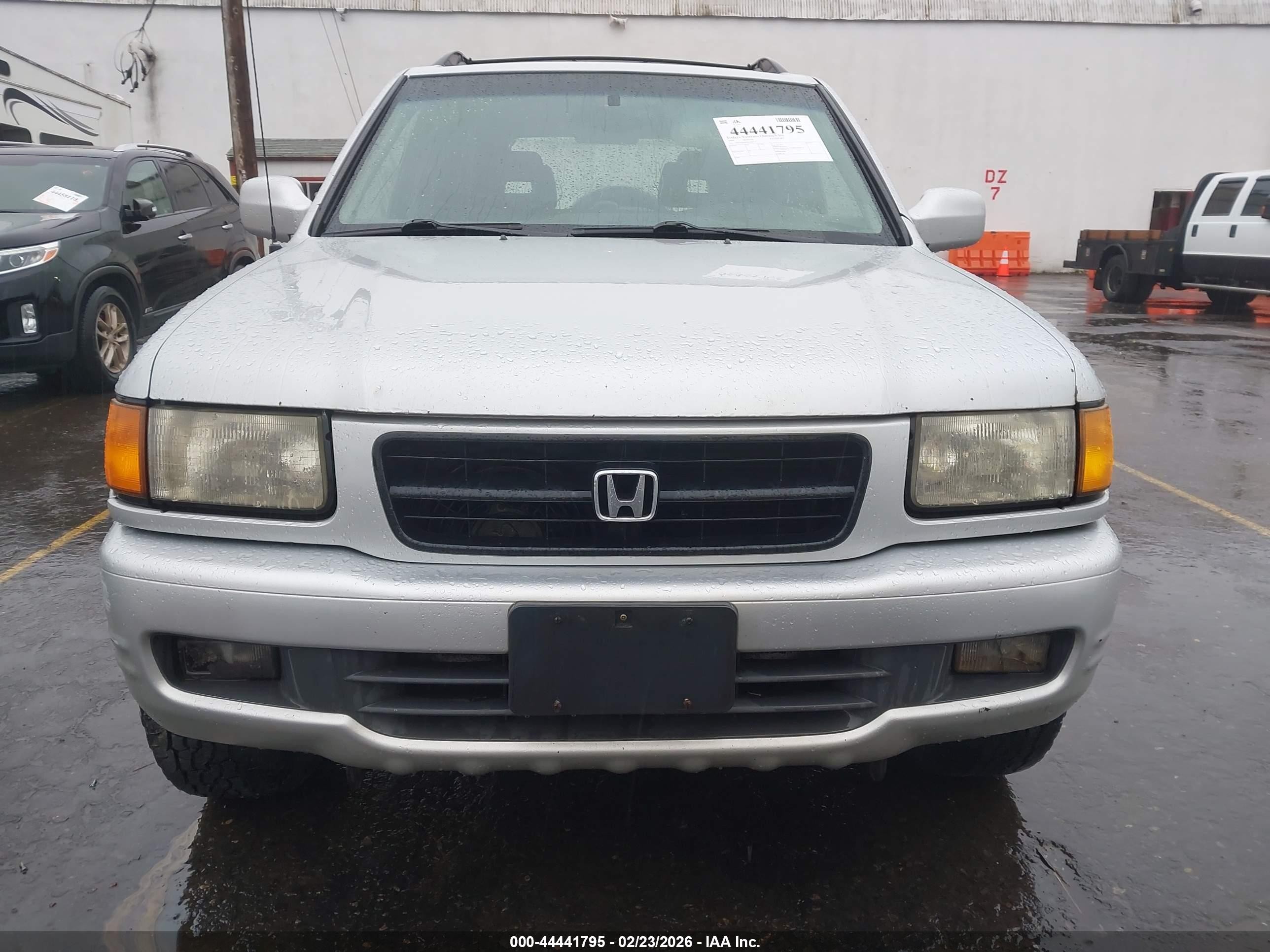 1999 Honda Passport Ex/lx Silver vin: 4S6CM58W6X4406314