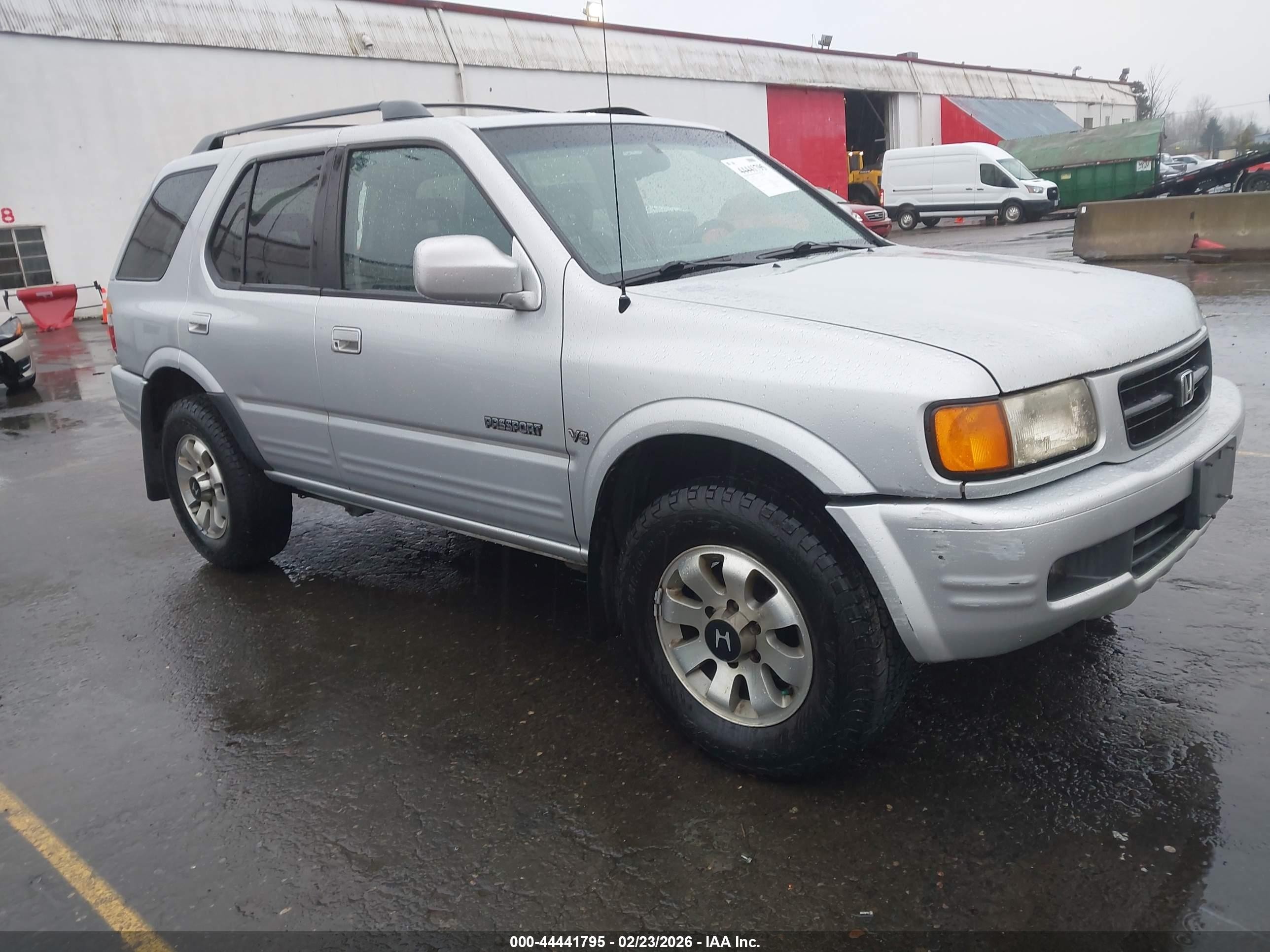 1999 Honda Passport Ex/lx Серебряный vin: 4S6CM58W6X4406314
