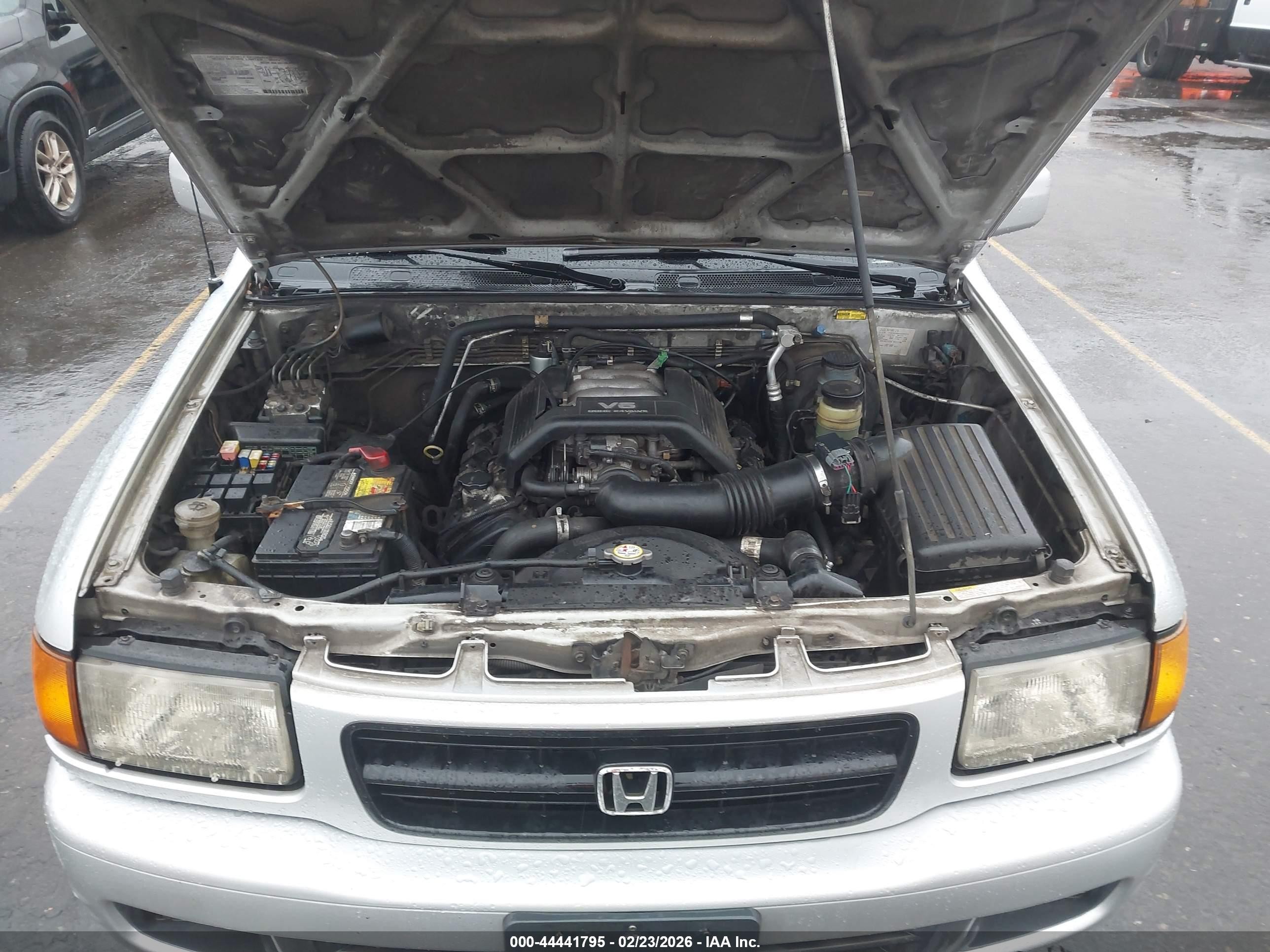 1999 Honda Passport Ex/lx Silver vin: 4S6CM58W6X4406314