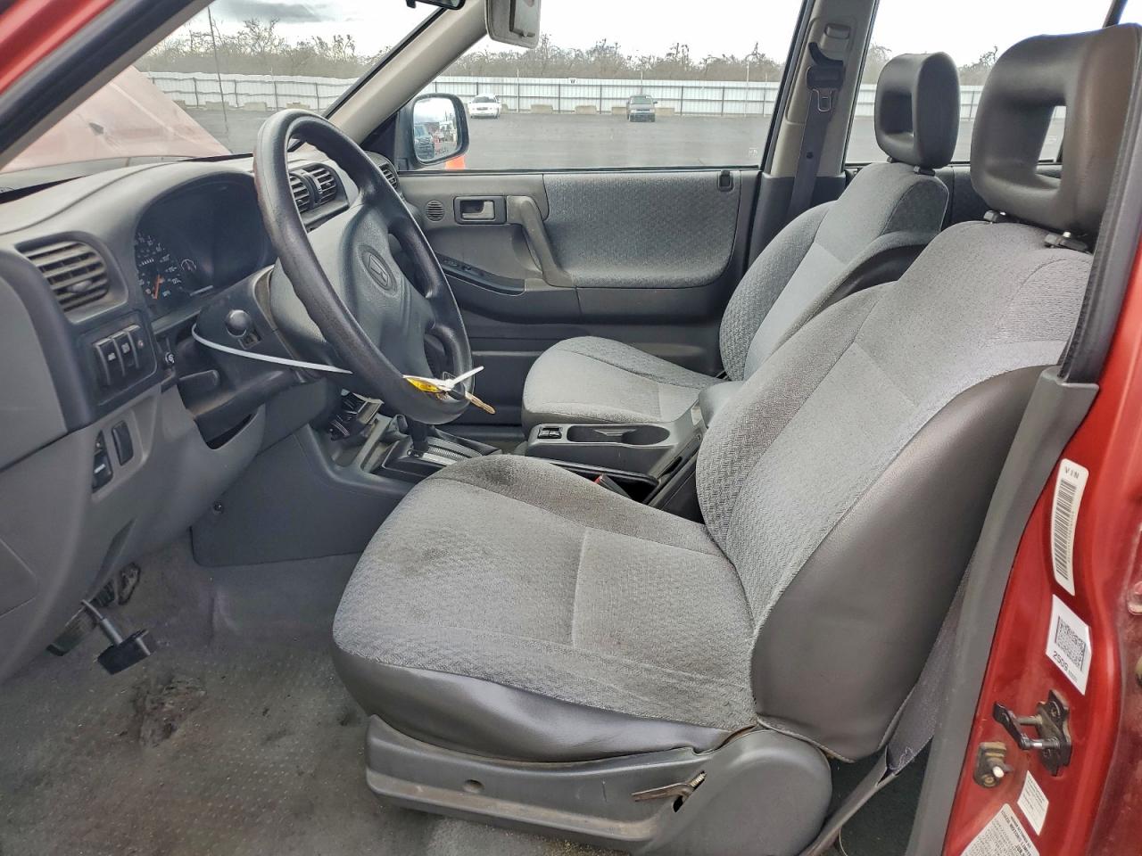 1999 Honda Passport Ex Red vin: 4S6CM58W6X4422139