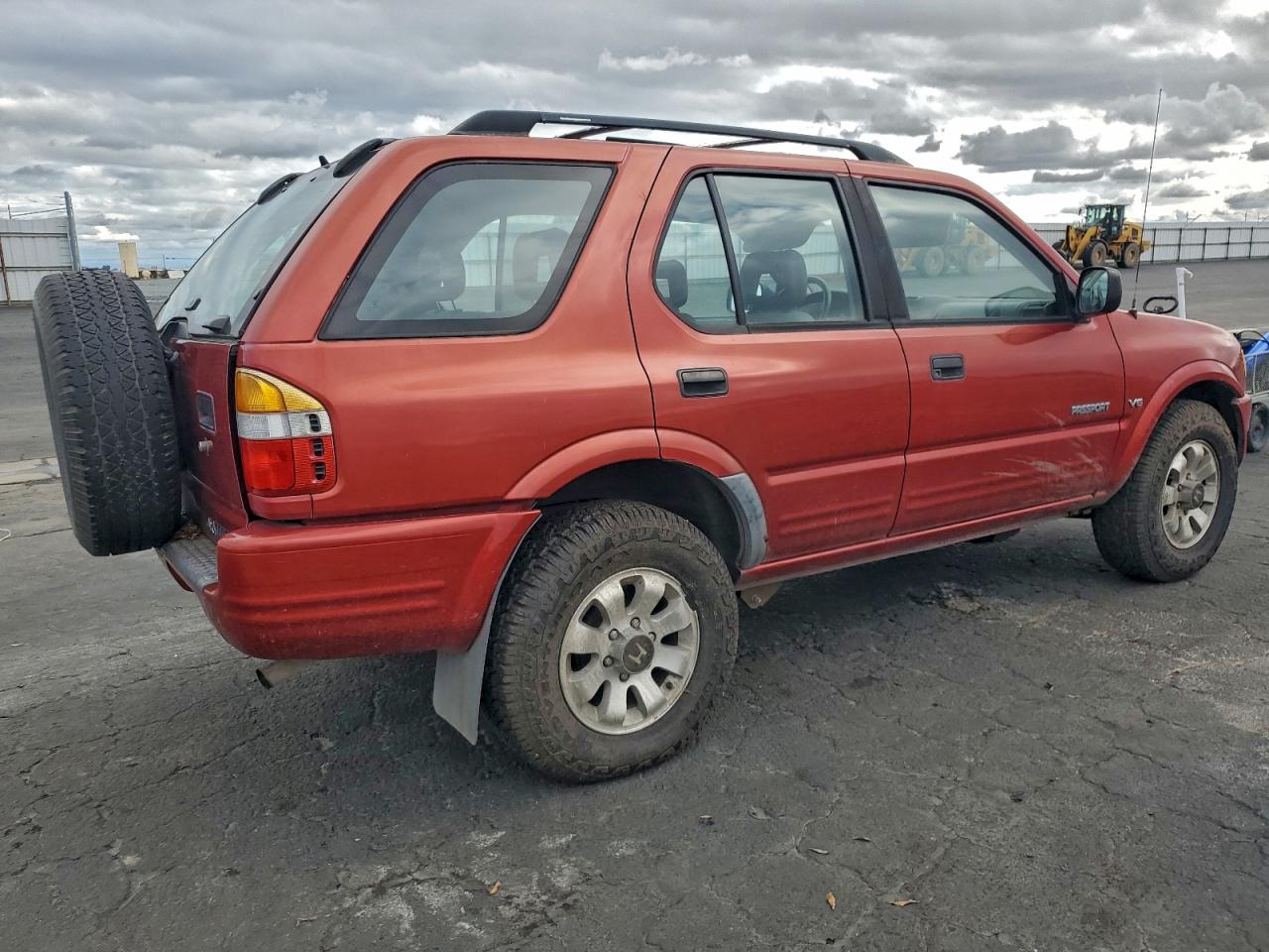 1999 Honda Passport Ex Red vin: 4S6CM58W6X4422139