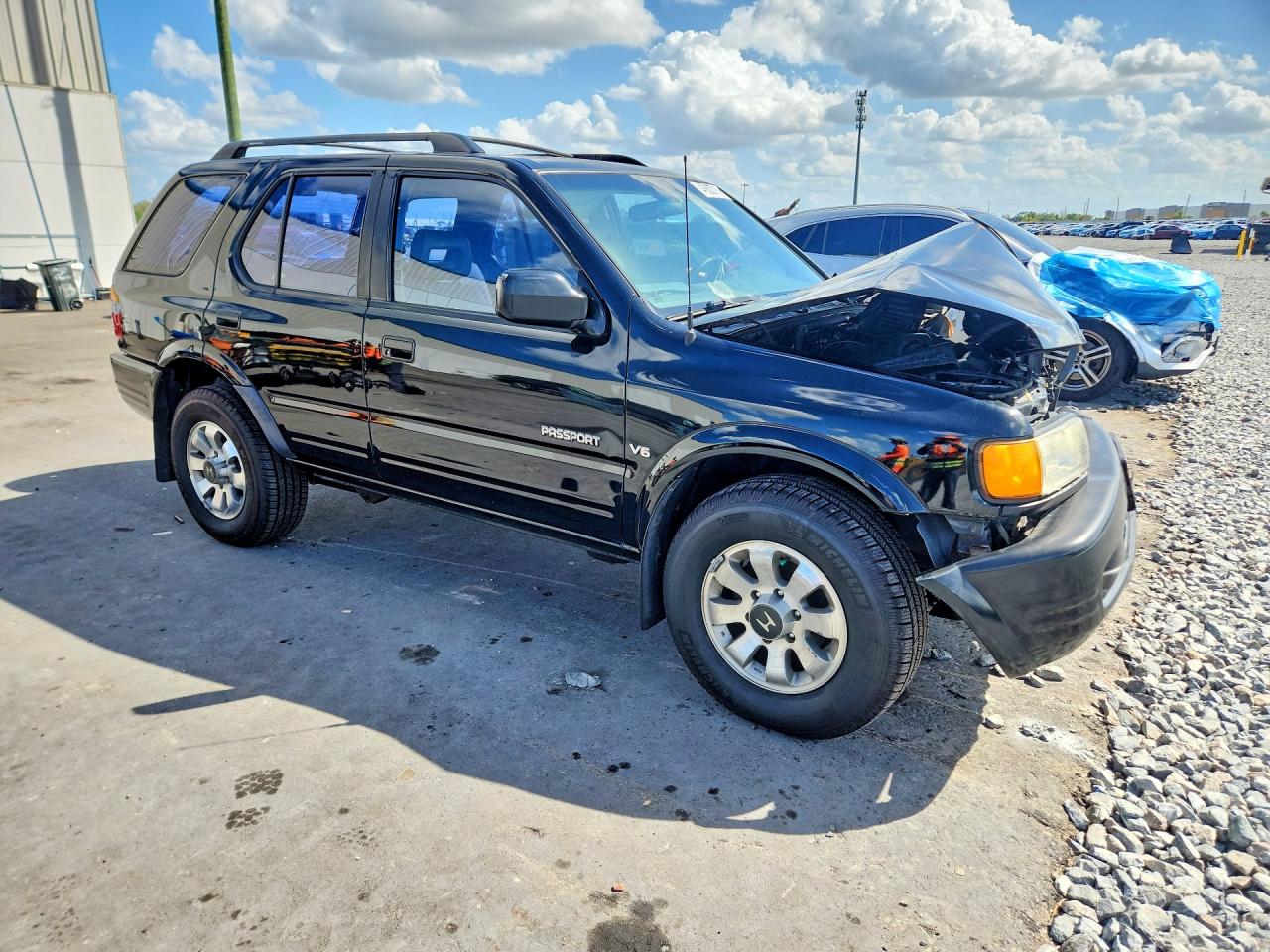 1998 Honda Passport Ex Black vin: 4S6CM58W7W4414422