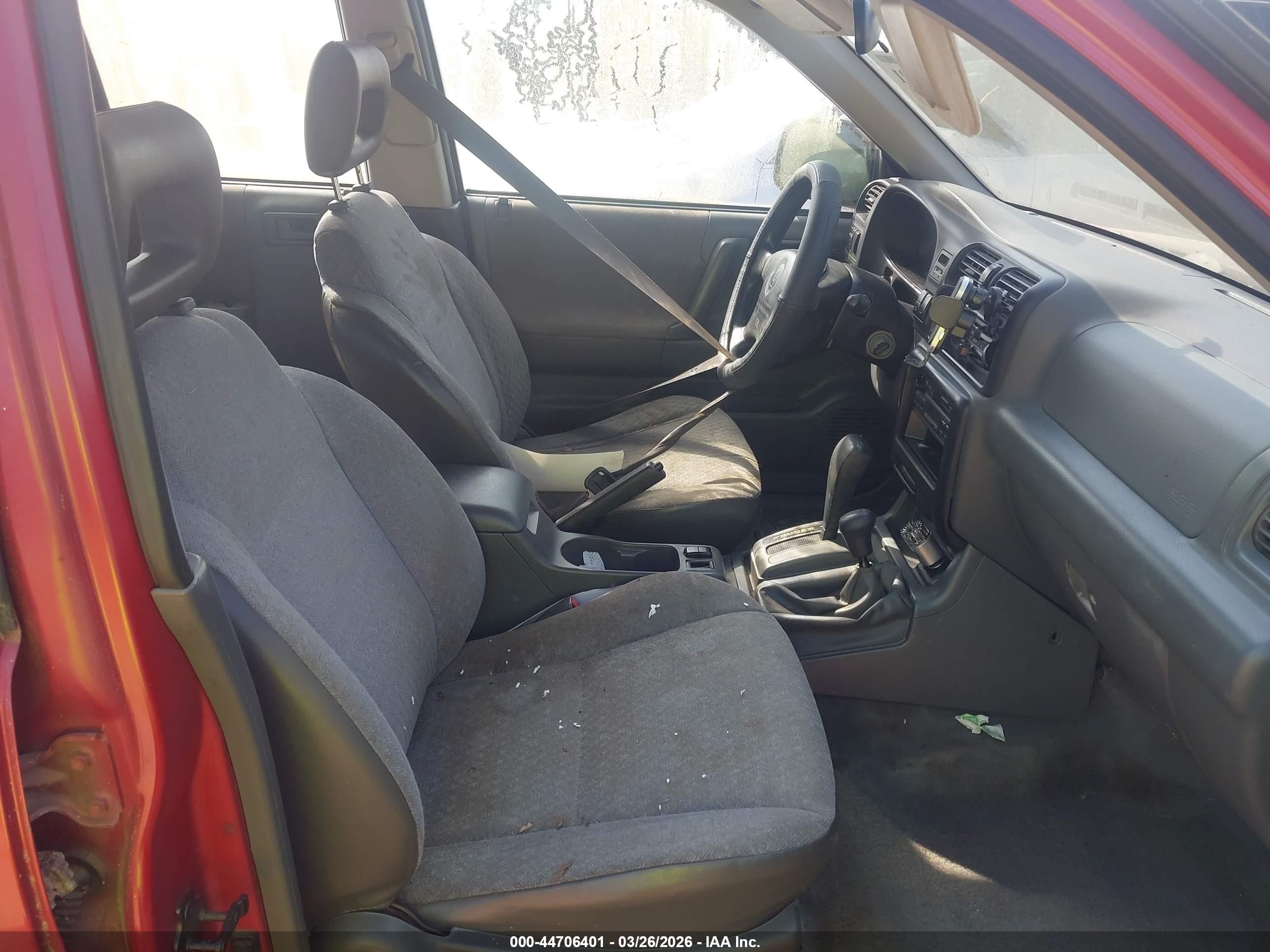 1998 Honda Passport Ex/lx Red vin: 4S6CM58W8W4423758