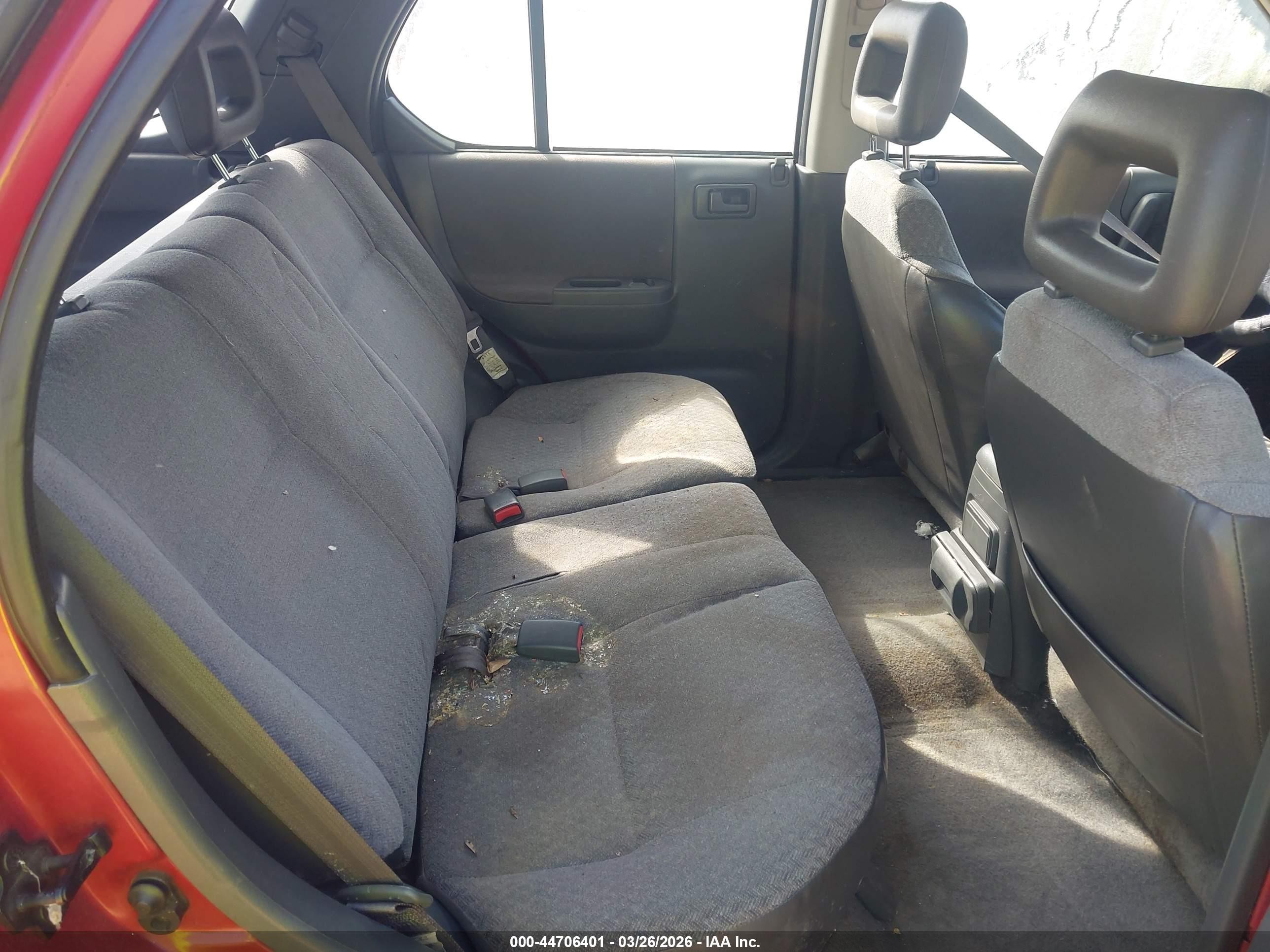 1998 Honda Passport Ex/lx Red vin: 4S6CM58W8W4423758