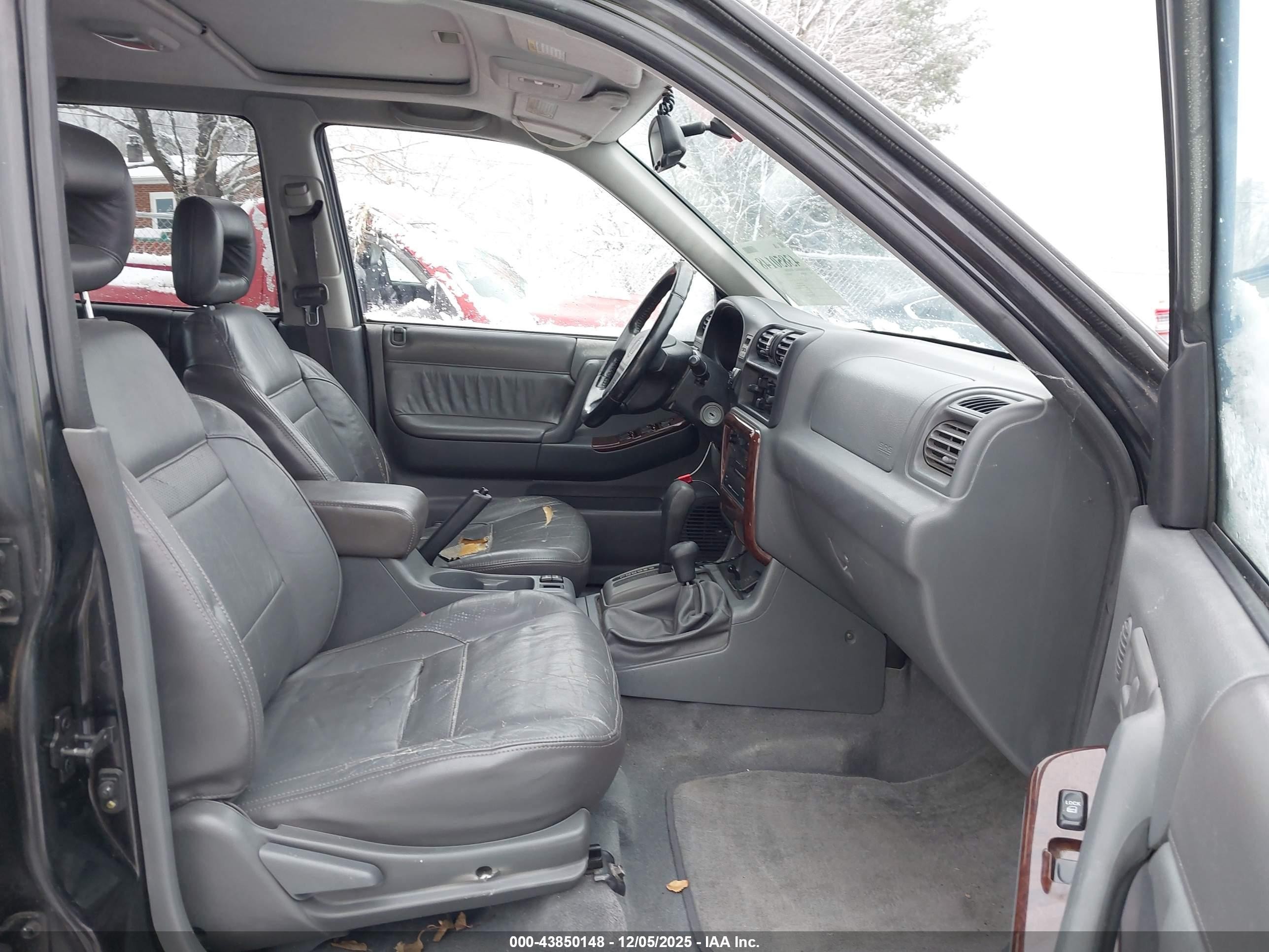 1998 Honda Passport Ex/lx Black vin: 4S6CM58W9W4406919