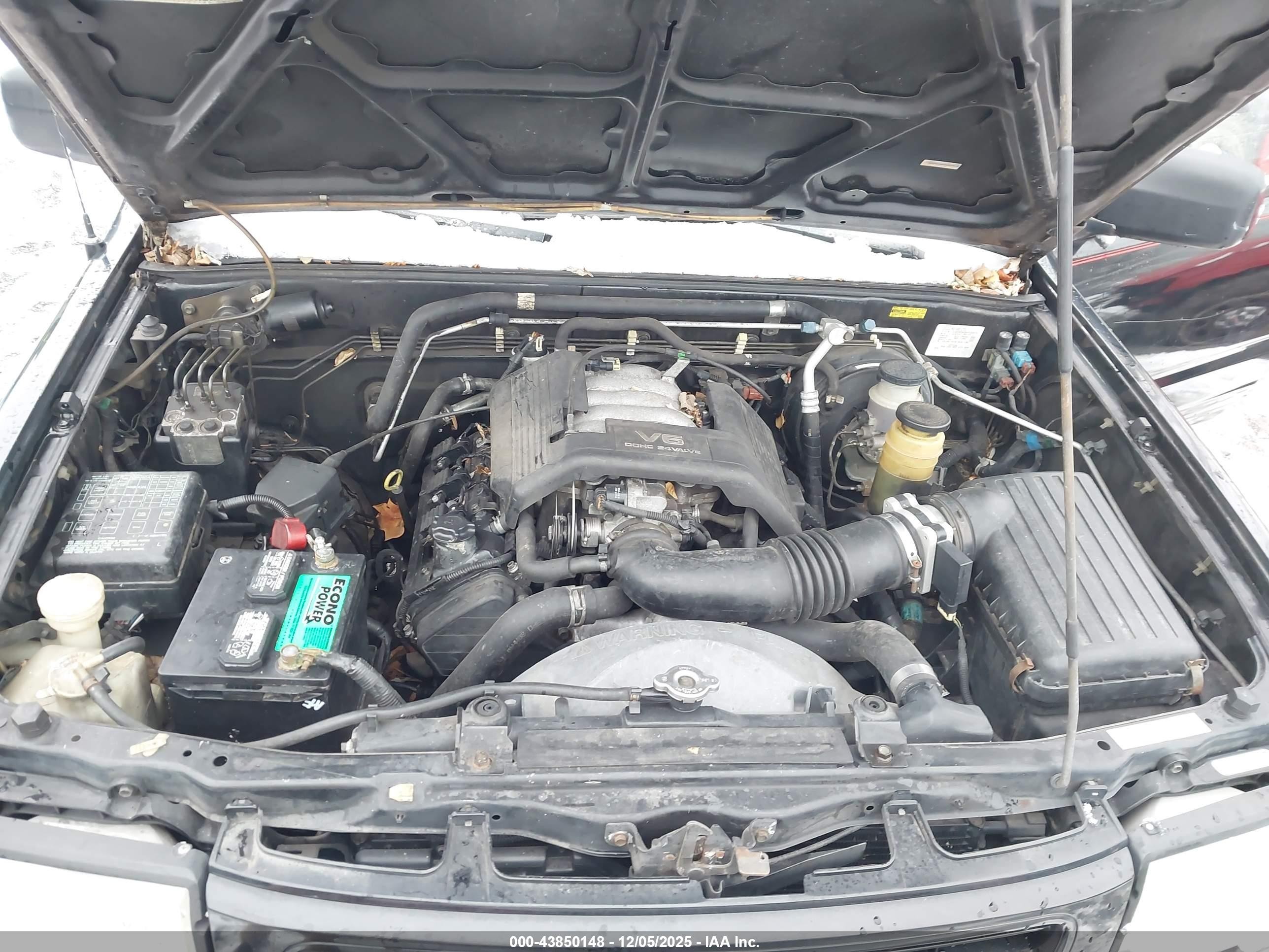 1998 Honda Passport Ex/lx Black vin: 4S6CM58W9W4406919