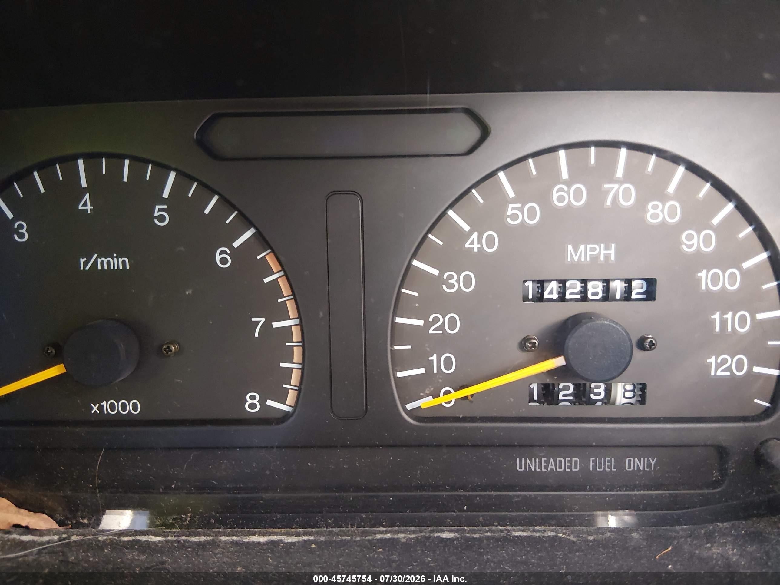 1994 Honda Passport Ex/lx/lxp/ext Red vin: 4S6CY58V4R4420601