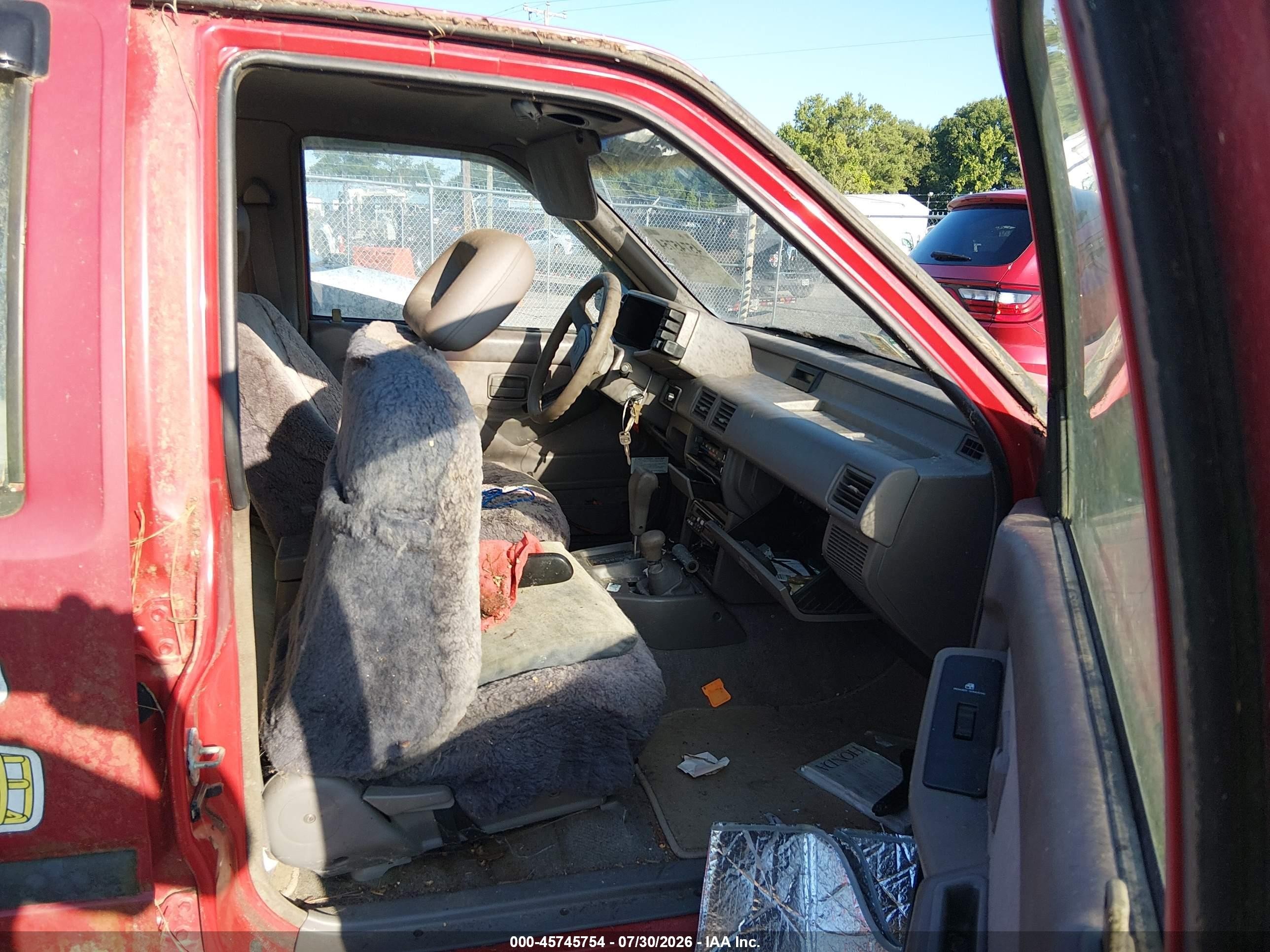 1994 Honda Passport Ex/lx/lxp/ext Red vin: 4S6CY58V4R4420601