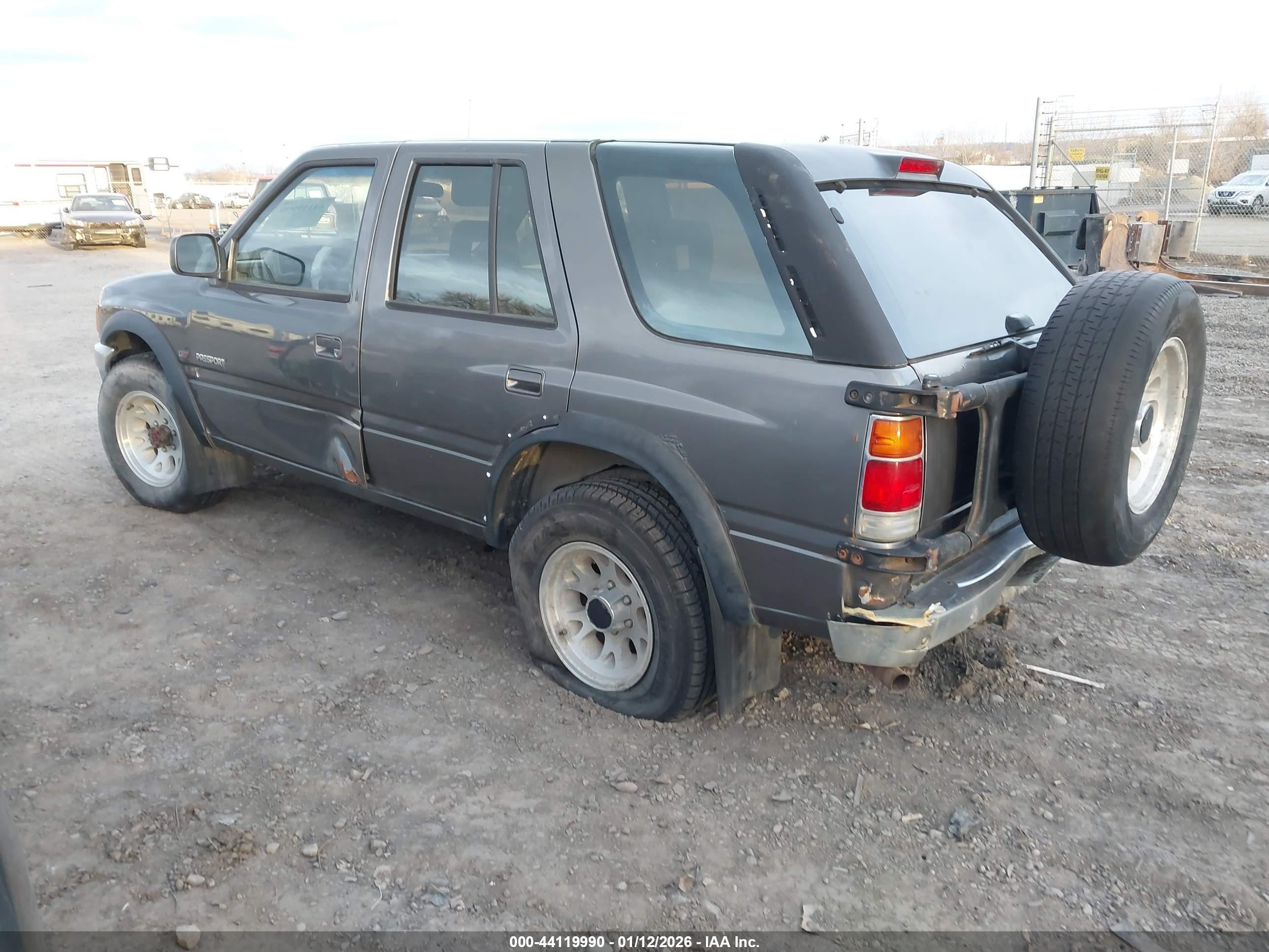1994 Honda Passport Ex/lx/lxp/ext Gray vin: 4S6CY58VXR4421333