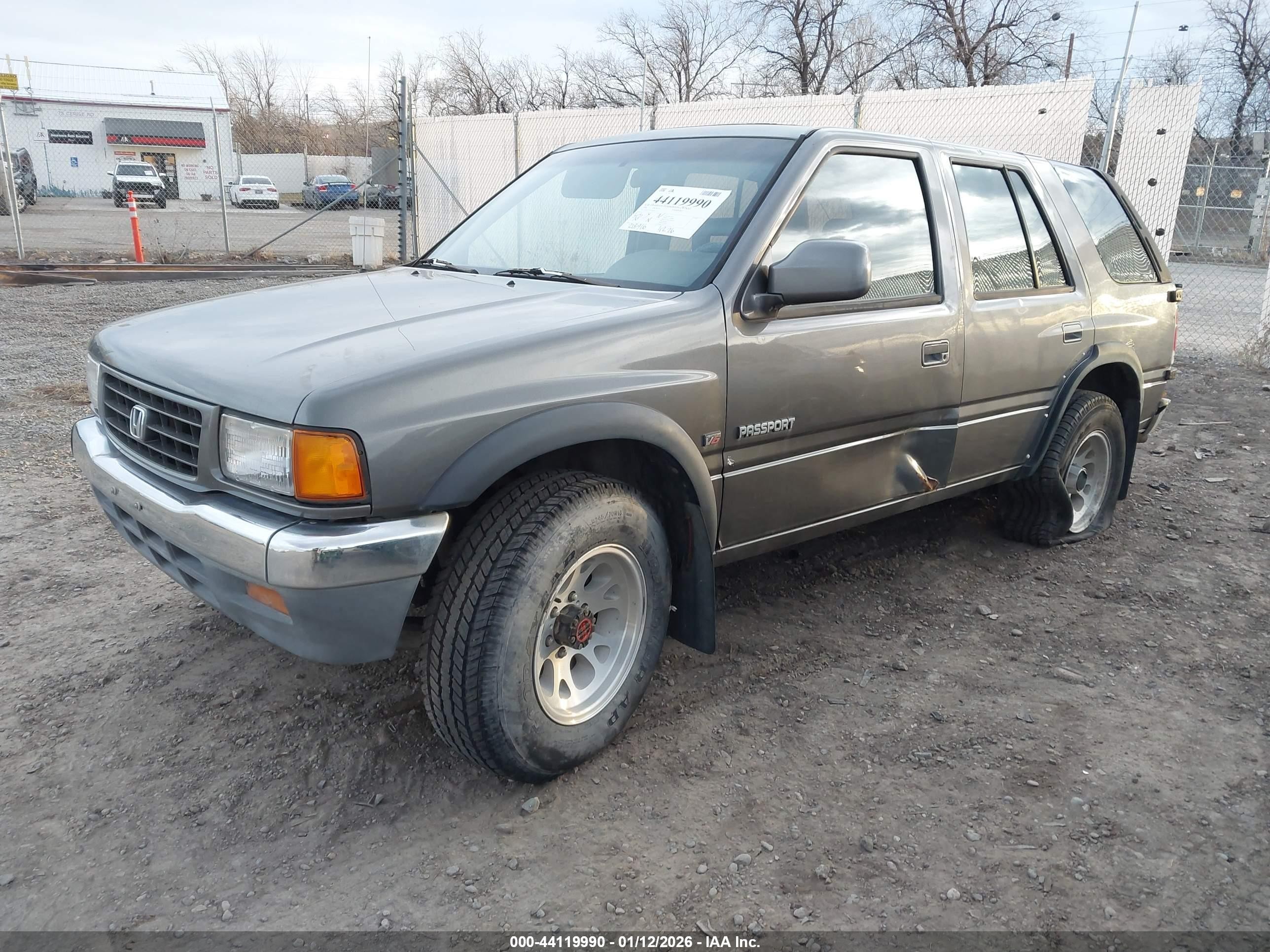 1994 Honda Passport Ex/lx/lxp/ext Gray vin: 4S6CY58VXR4421333