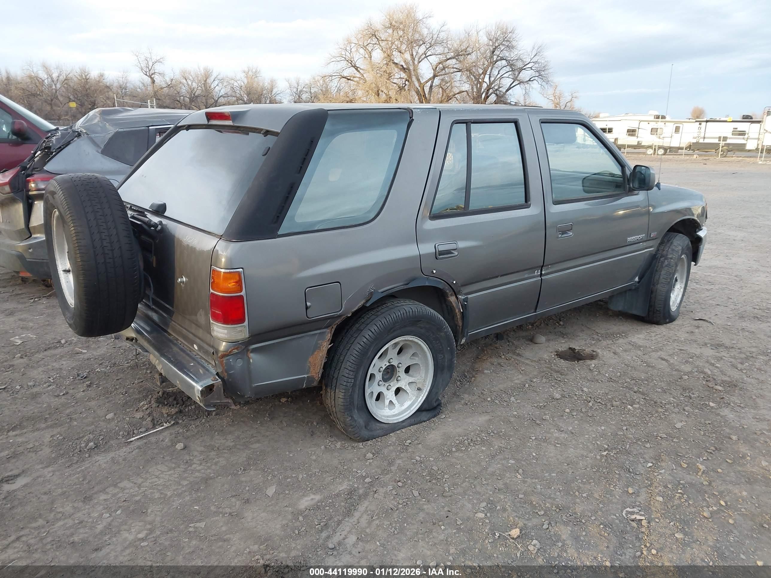 1994 Honda Passport Ex/lx/lxp/ext Gray vin: 4S6CY58VXR4421333