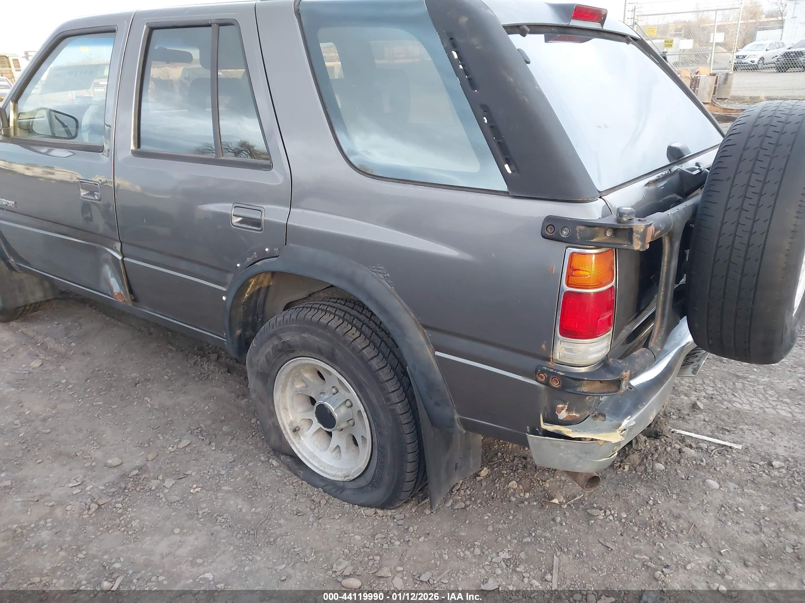 1994 Honda Passport Ex/lx/lxp/ext Gray vin: 4S6CY58VXR4421333