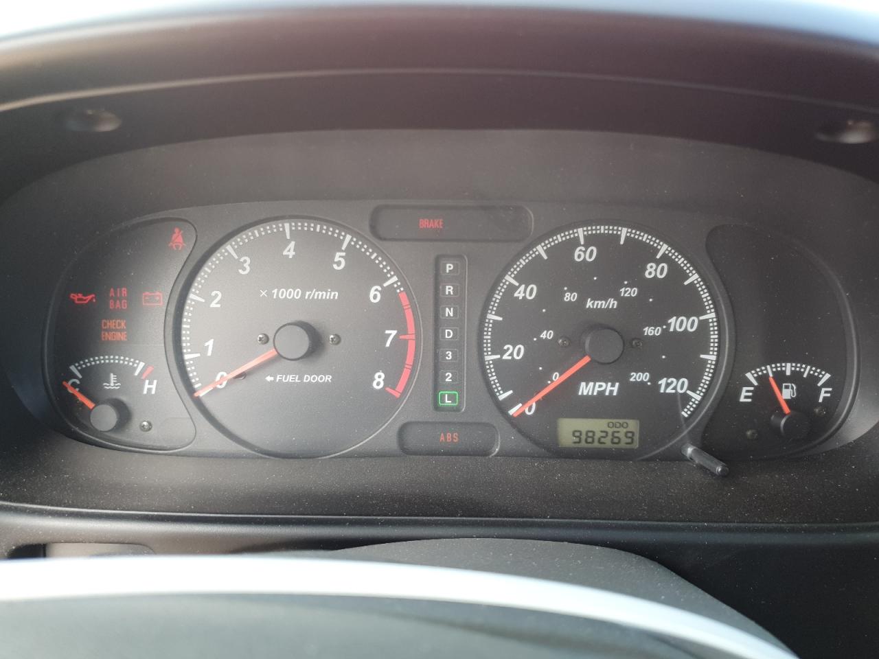 2000 Honda Passport Ex Red vin: 4S6DM58W0Y4417556