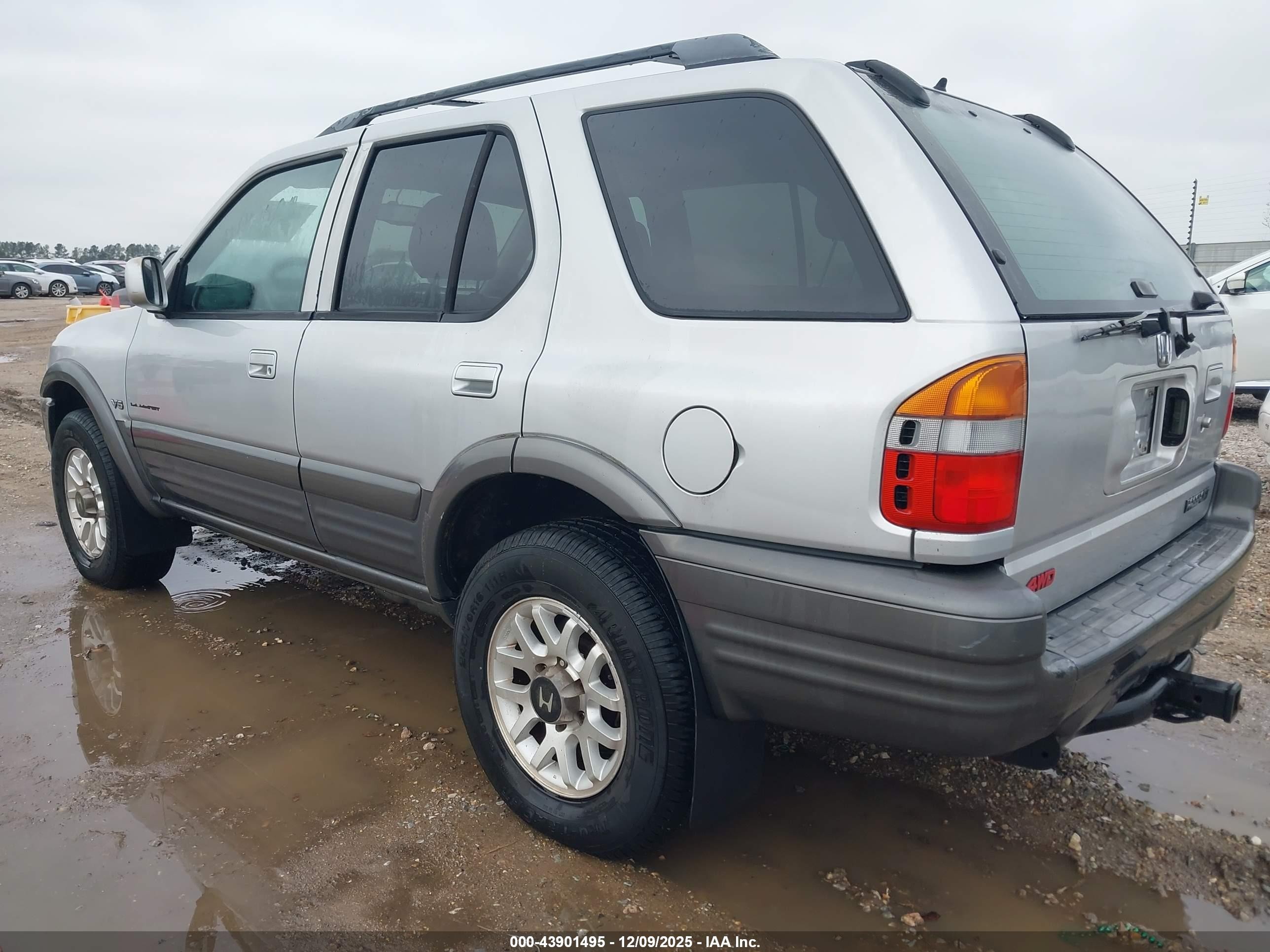 2001 Honda Passport Ex/lx Silver vin: 4S6DM58W214400568