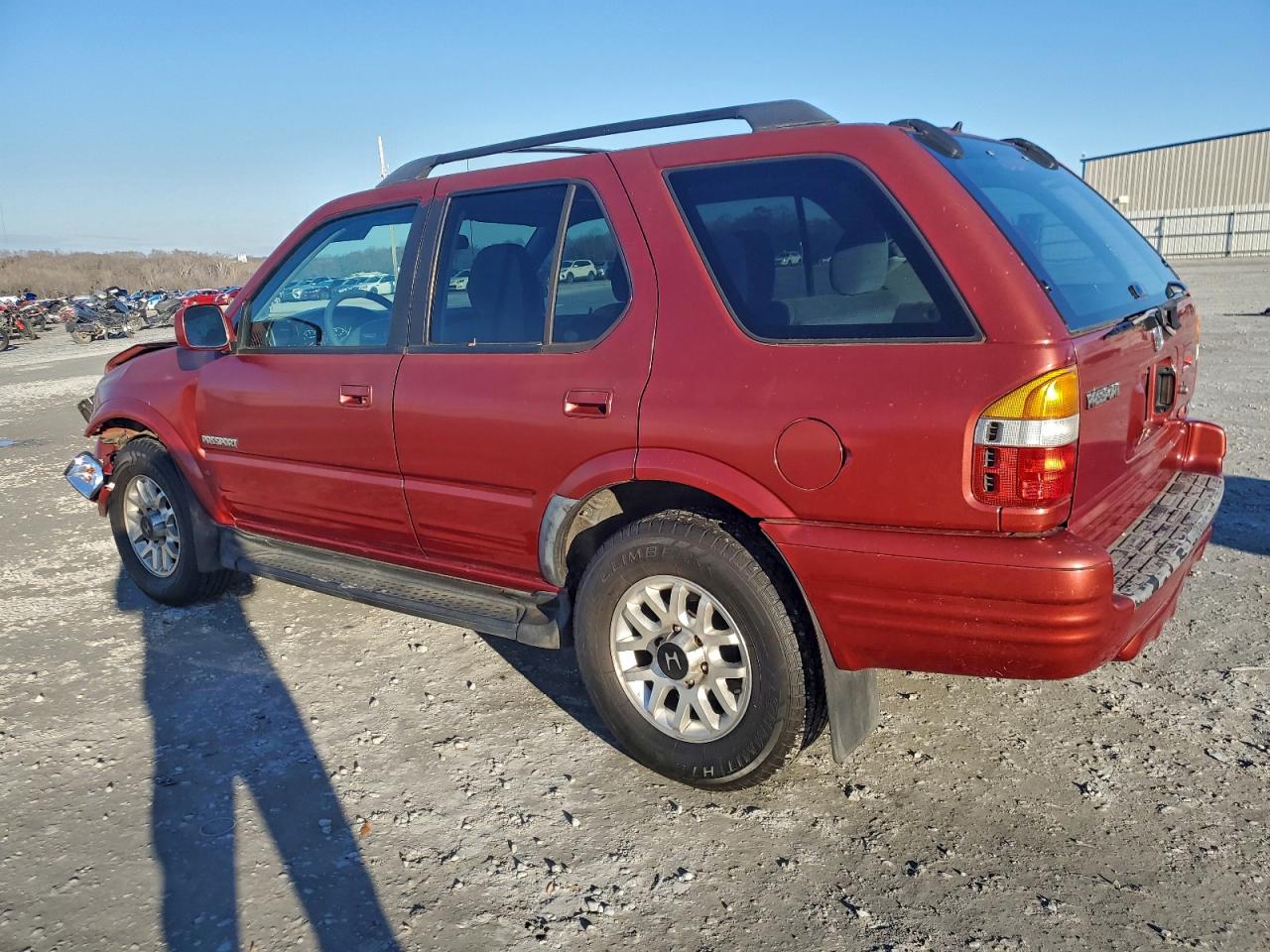 2001 Honda Passport Ex Red vin: 4S6DM58W414401480