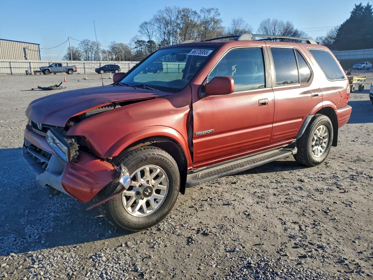 2001 Honda Passport Ex Red vin: 4S6DM58W414401480