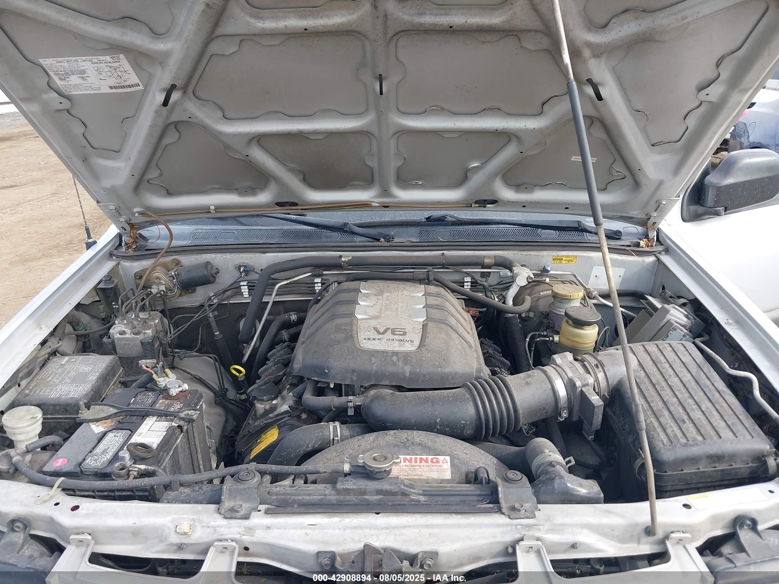 2001 Honda Passport Ex/lx Silver vin: 4S6DM58W714413736