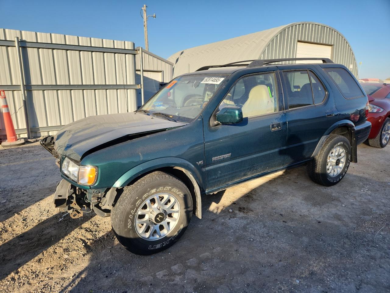 2000 Honda Passport Ex Green vin: 4S6DM58W7Y4414833