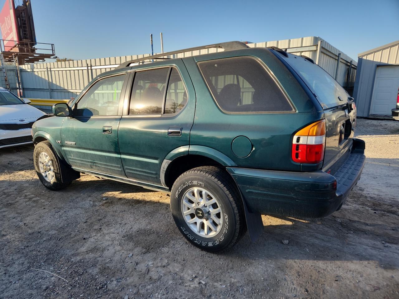 2000 Honda Passport Ex Green vin: 4S6DM58W7Y4414833