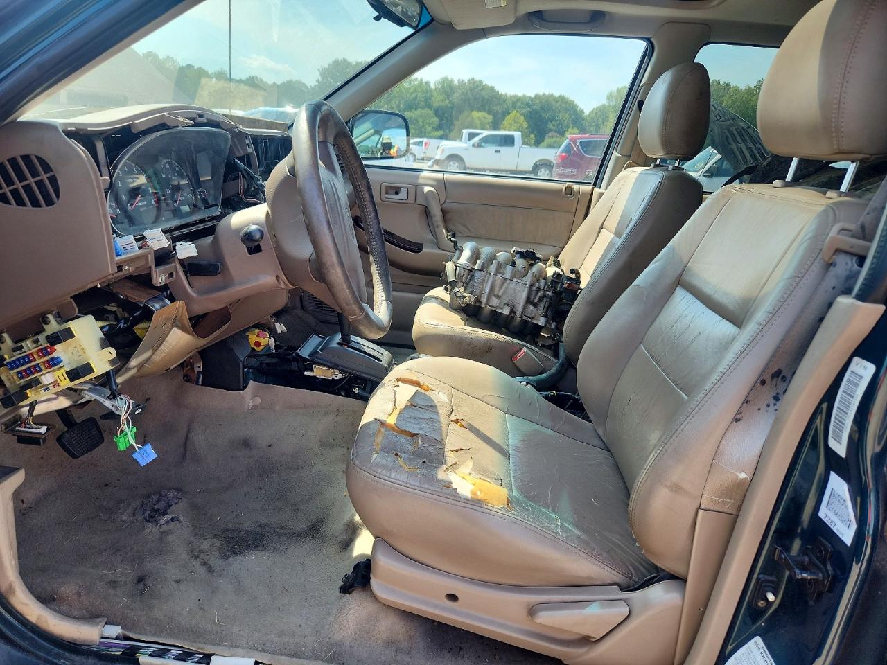 2000 Honda Passport Ex Green vin: 4S6DM58W7Y4415366