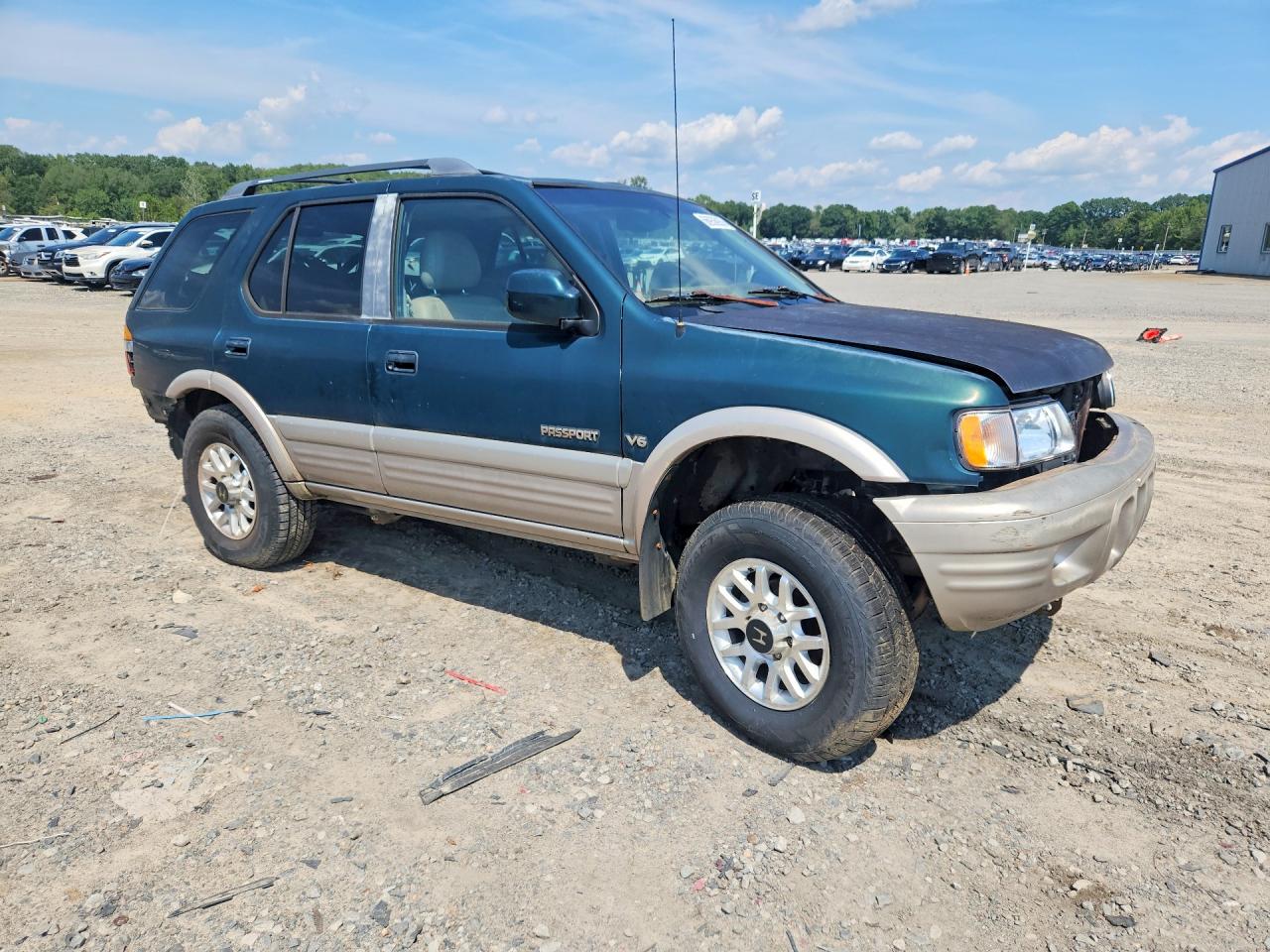 2000 Honda Passport Ex Green vin: 4S6DM58W7Y4415366