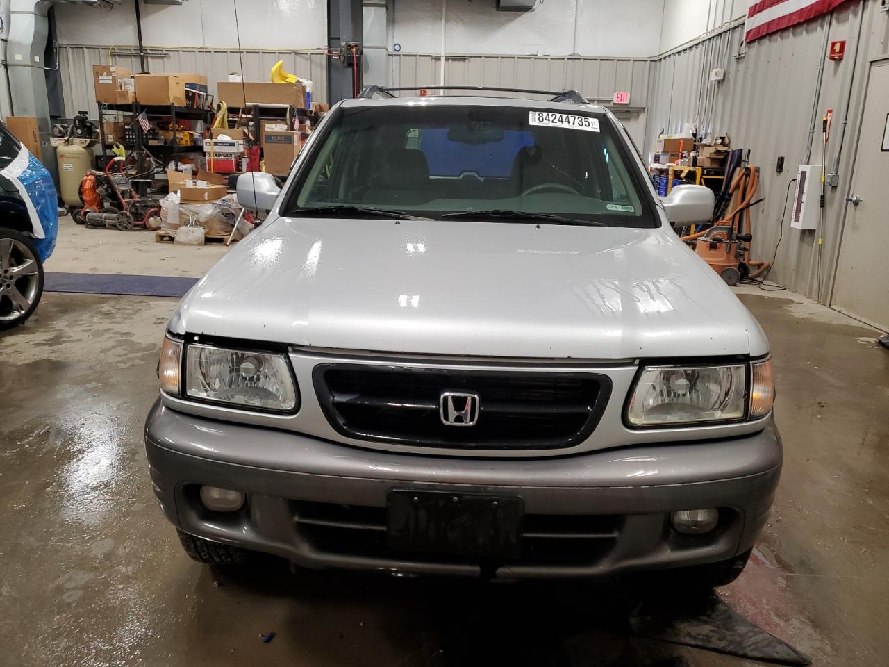 2001 Honda Passport Ex Silver vin: 4S6DM58W814406889