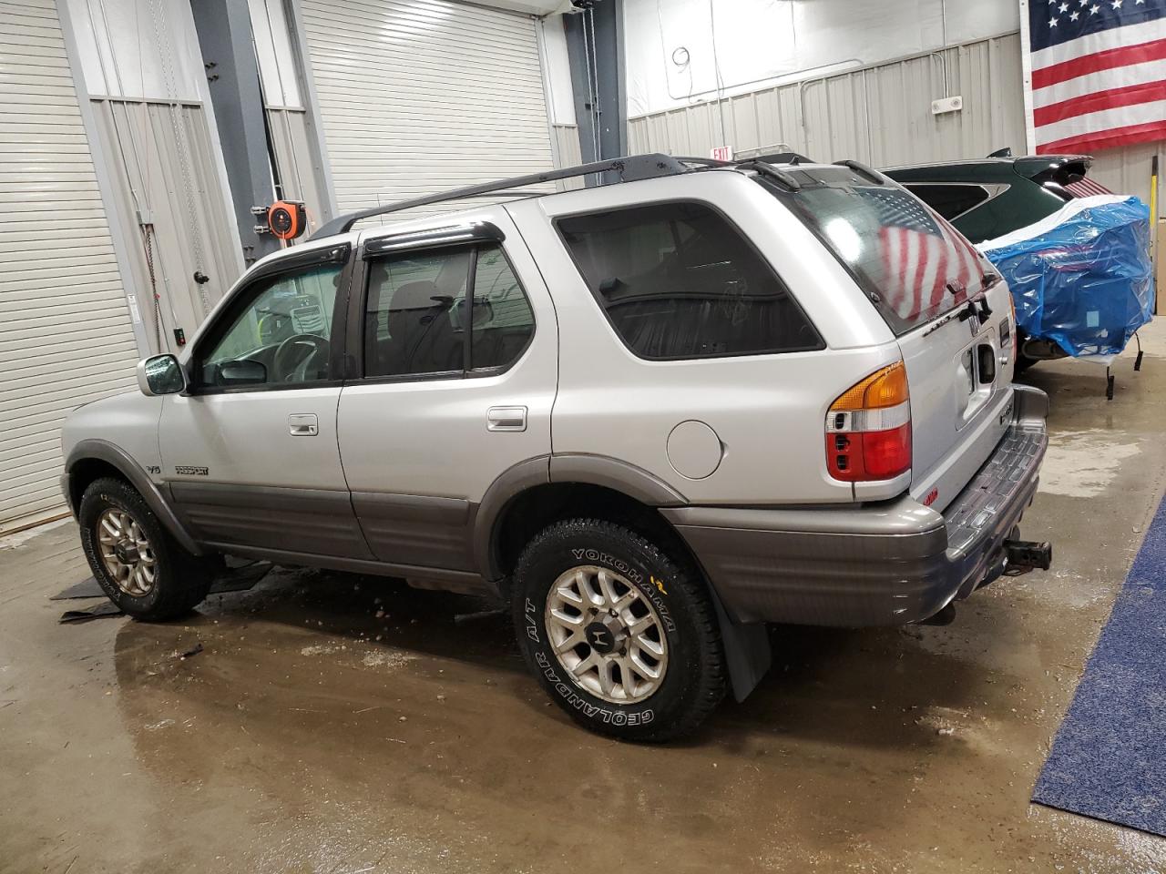 2001 Honda Passport Ex Silver vin: 4S6DM58W814406889