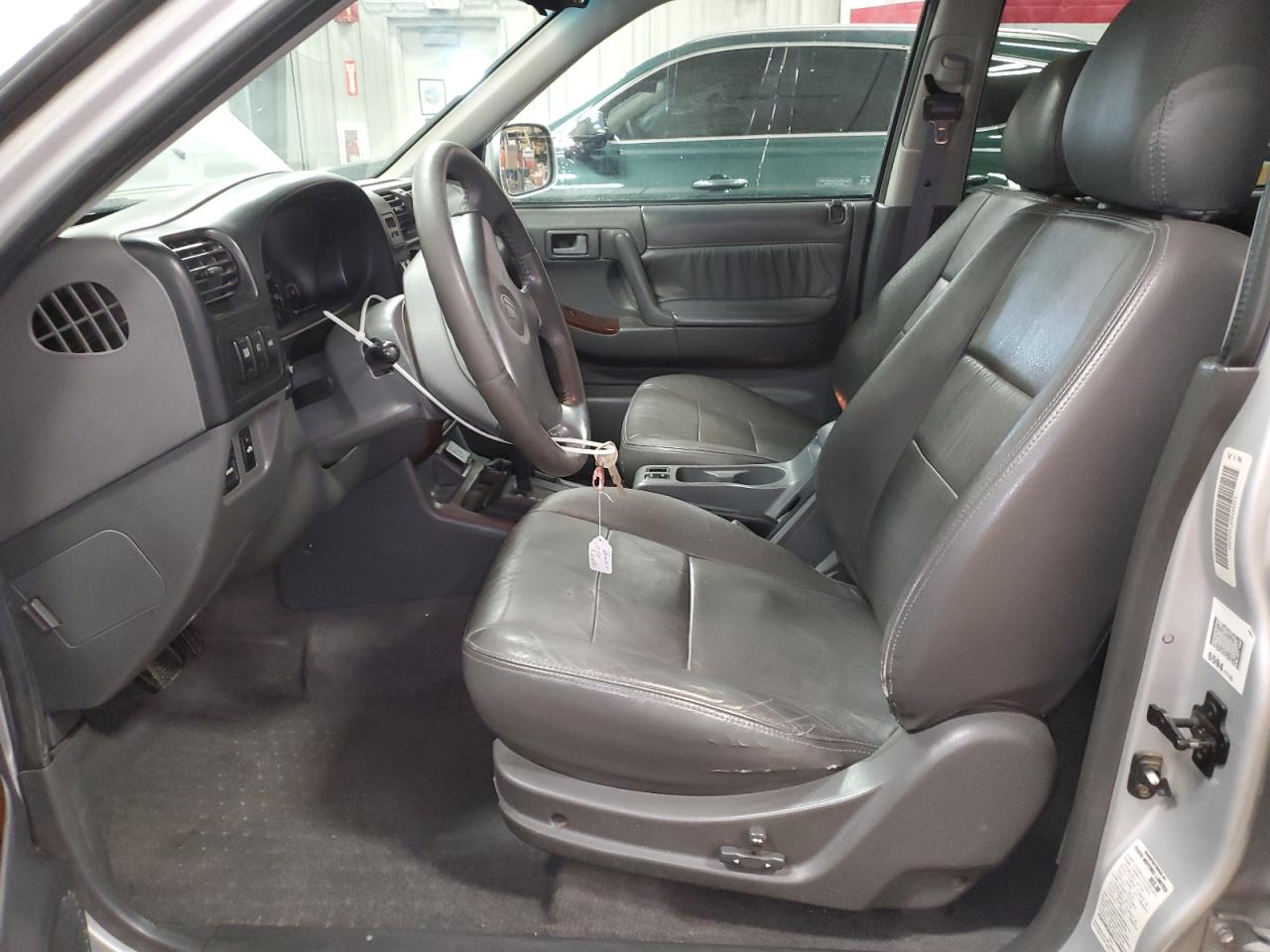 2001 Honda Passport Ex Silver vin: 4S6DM58W814406889
