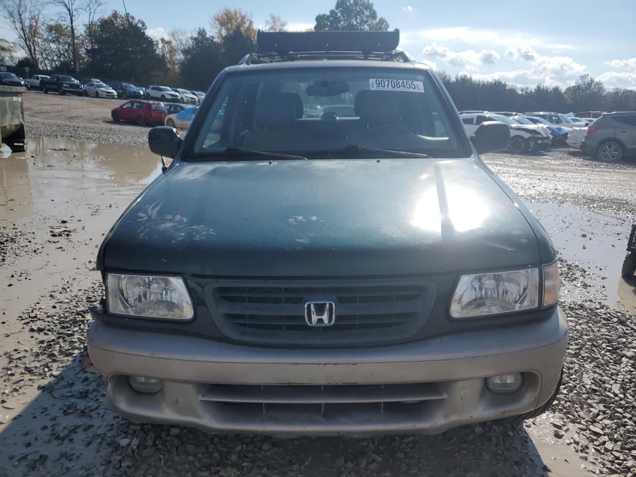 2000 Honda Passport Ex Зеленый vin: 4S6DM58W9Y4408502