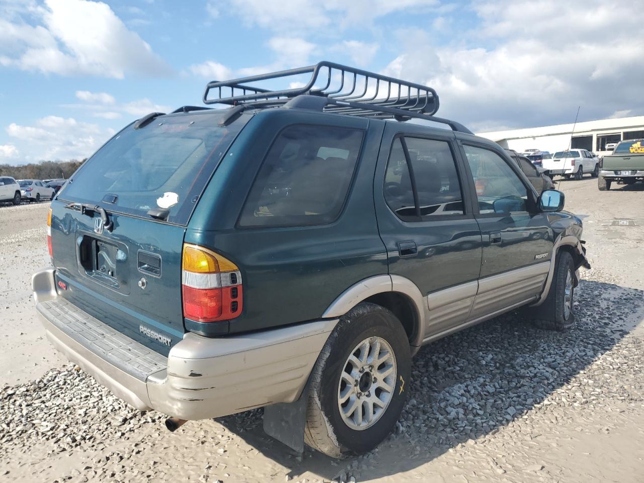2000 Honda Passport Ex Зеленый vin: 4S6DM58W9Y4408502