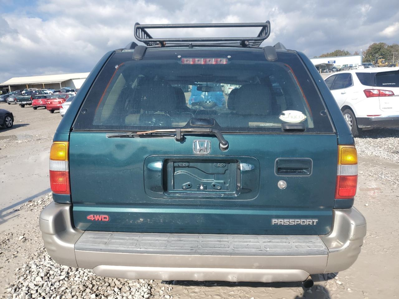 2000 Honda Passport Ex Зеленый vin: 4S6DM58W9Y4408502