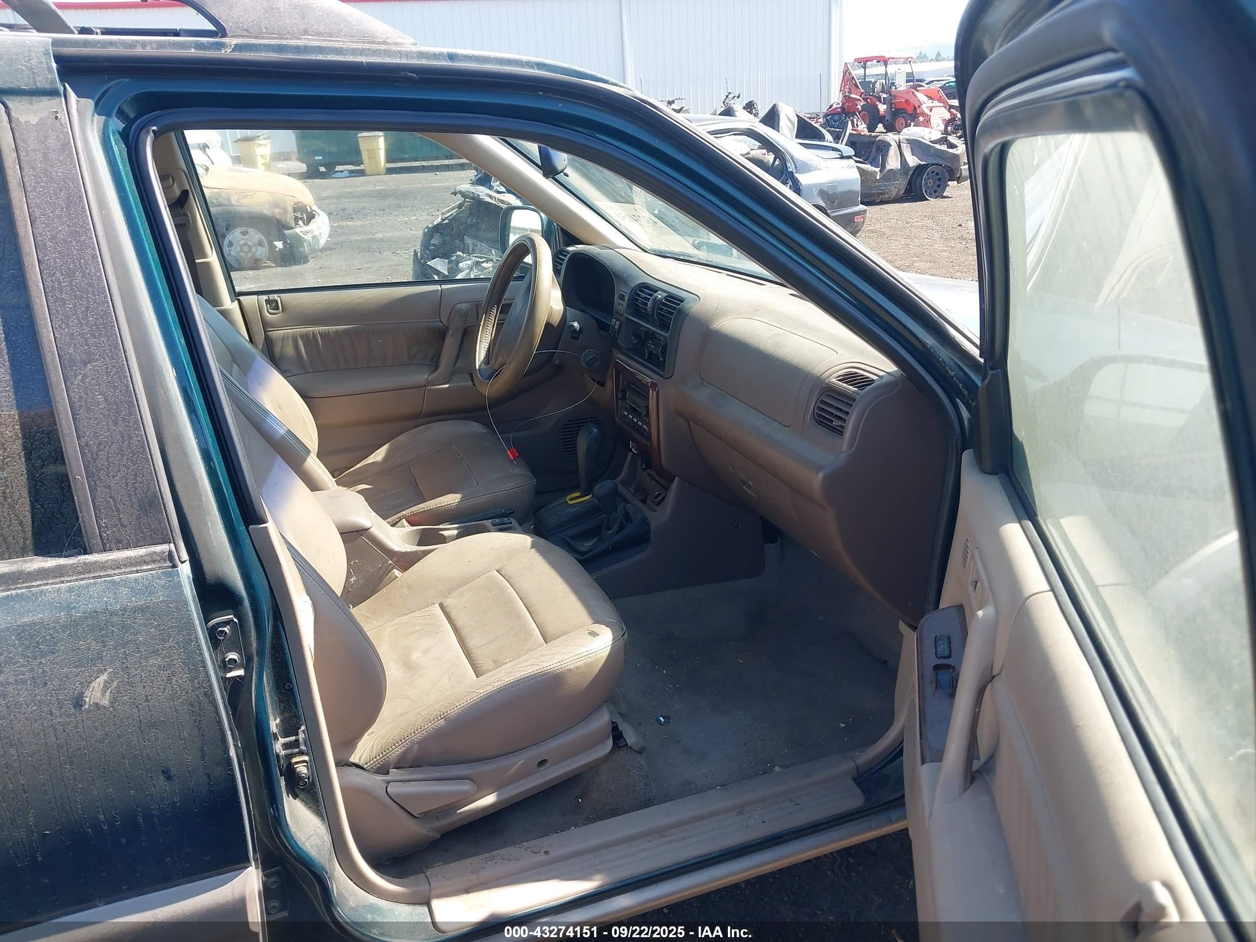 2001 Honda Passport Ex/lx Green vin: 4S6DM58WX14406005
