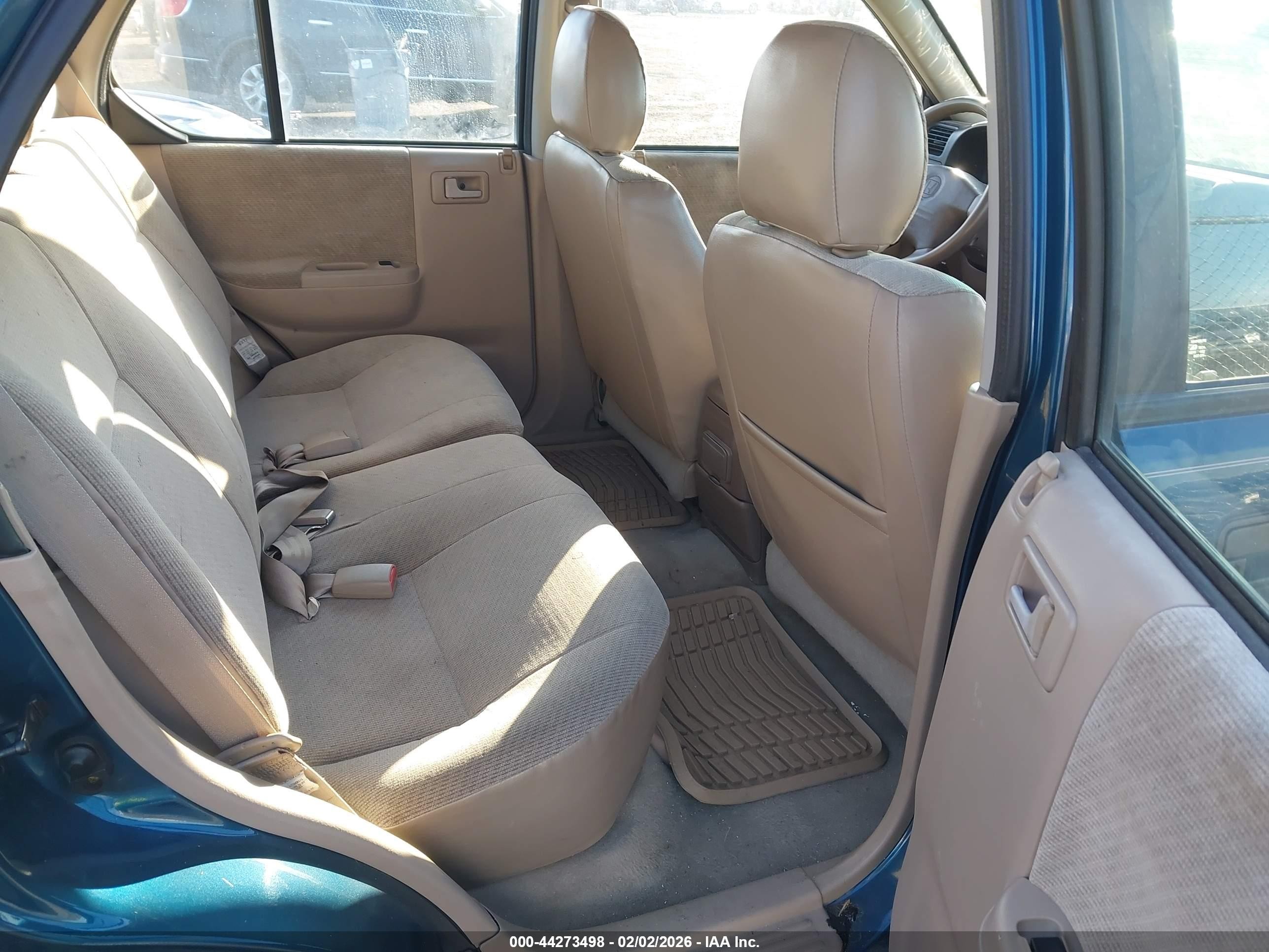 2000 Honda Passport Ex/lx Light Blue vin: 4S6DM58WXY4409397
