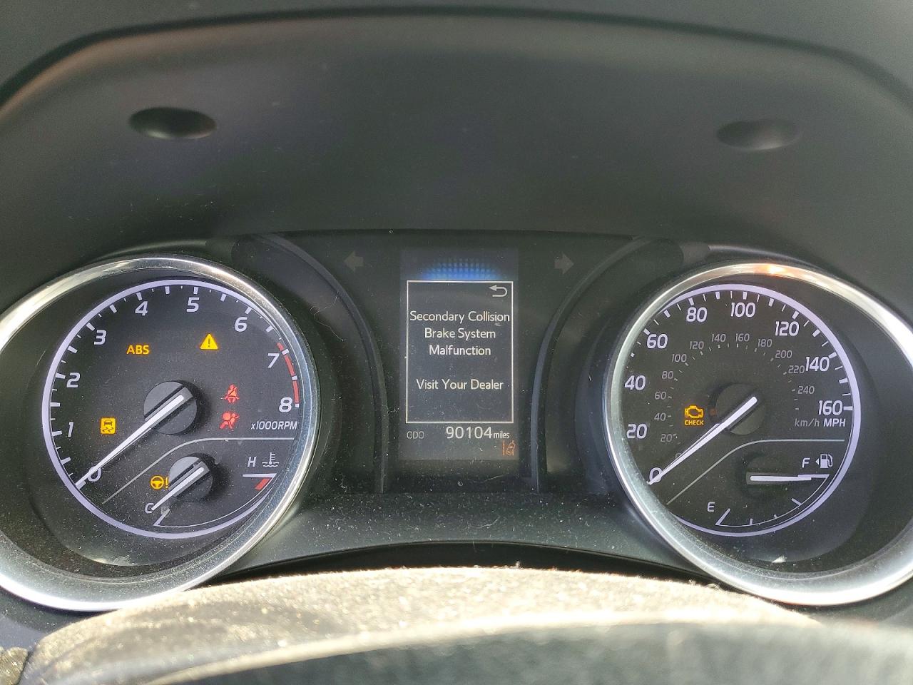 2019 Toyota Camry Le Серый vin: 4T1B11HK0KU786181