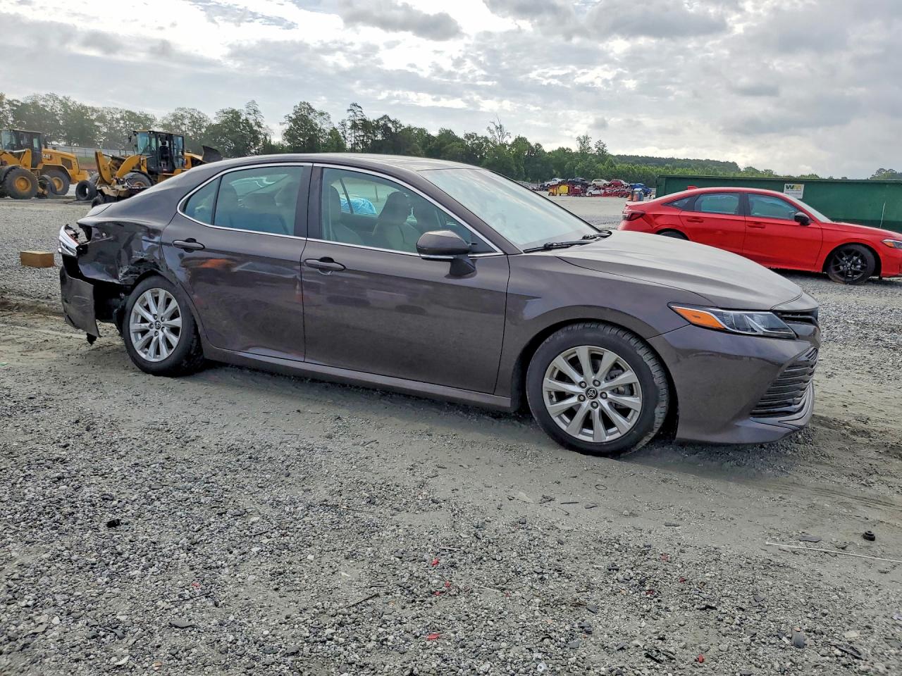 2019 Toyota Camry Le Угольный vin: 4T1B11HK0KU812780