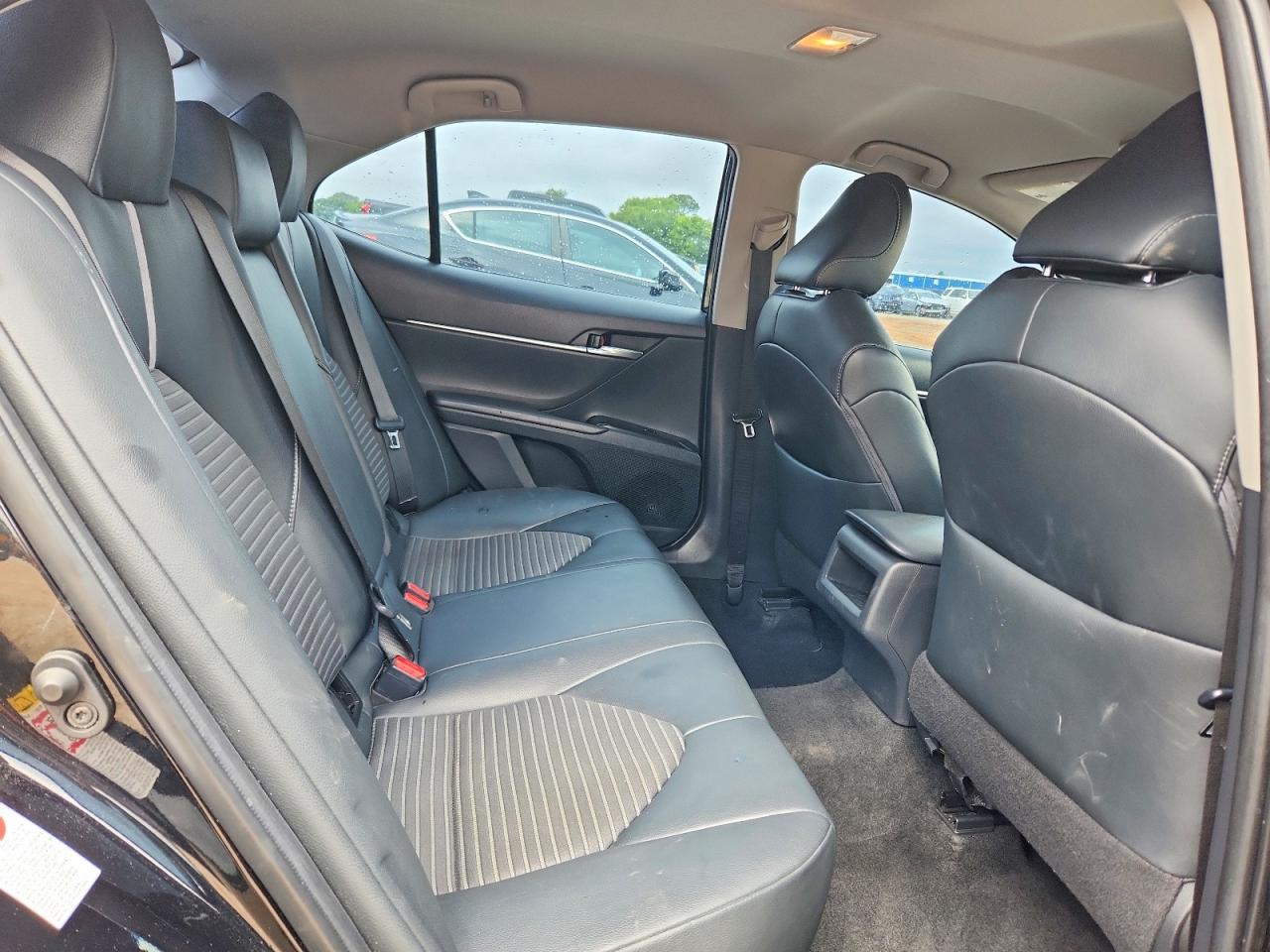 2019 Toyota Camry Se Black vin: 4T1B11HK2KU170949